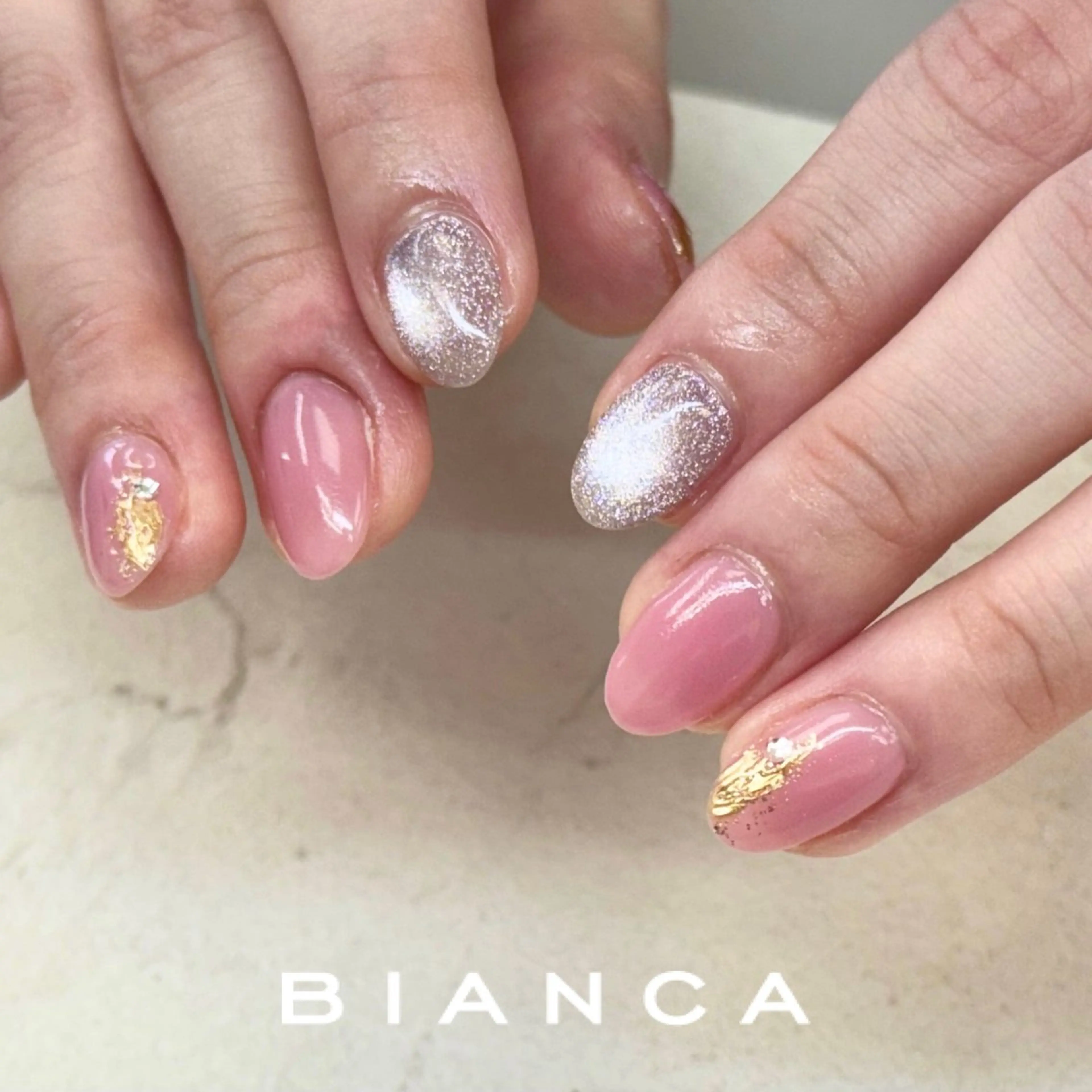 ネイル ハンドネイル ビアンカ大宮ネイル 店長 モリサワのネイルデザイン