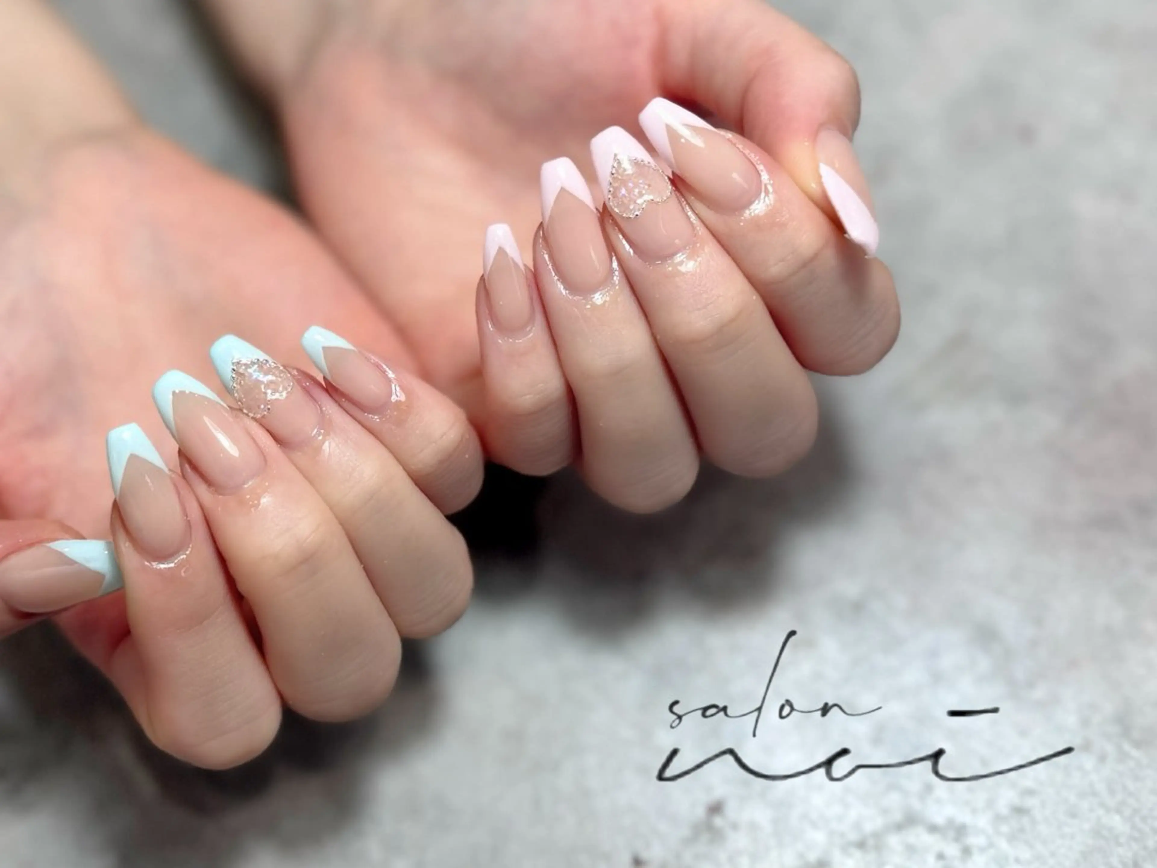 ネイル フレンチネイル ハンドネイル salon noi所属・salon noiのネイルデザイン
