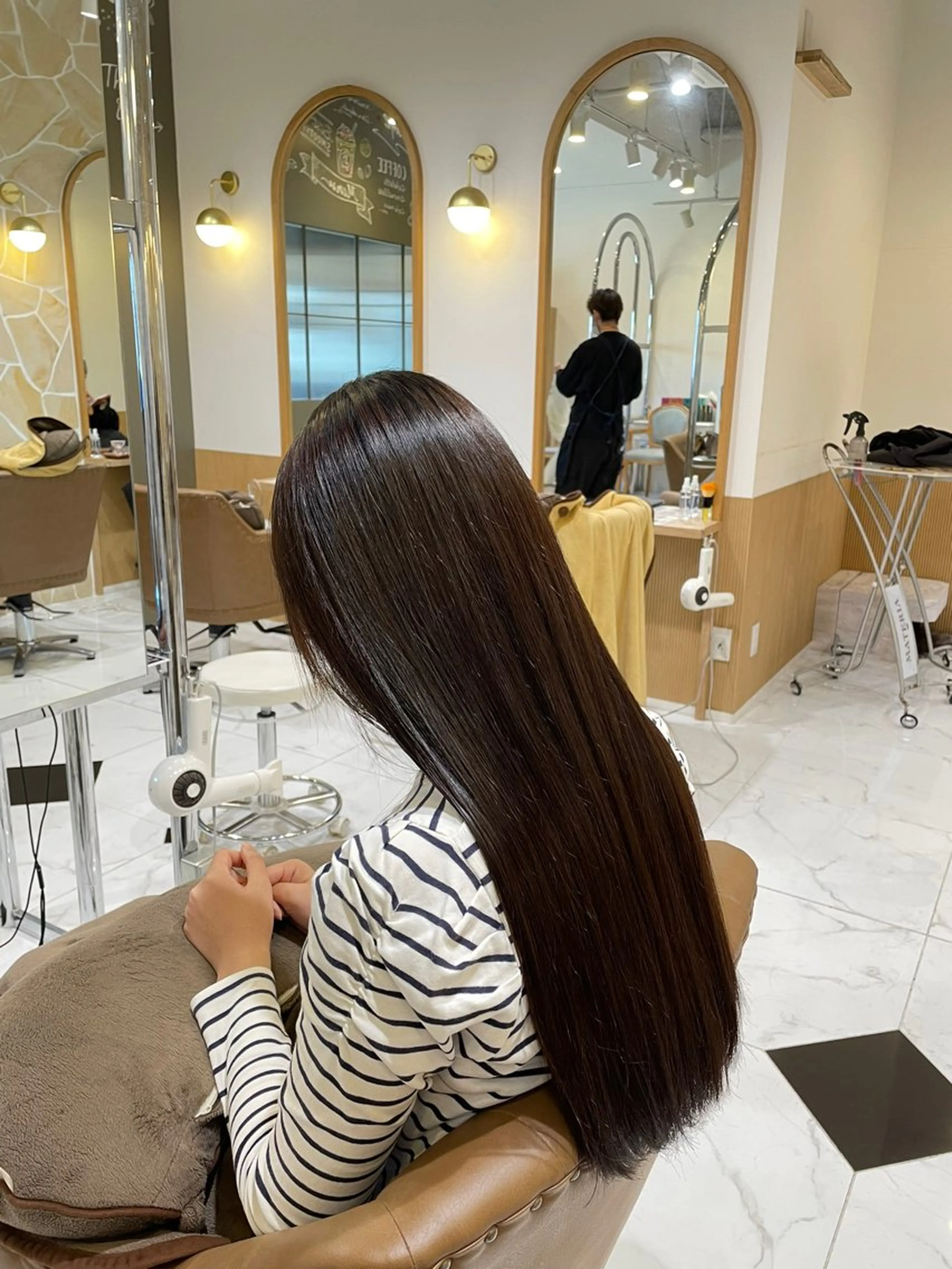 ロング 辻 雅也のヘアスタイル