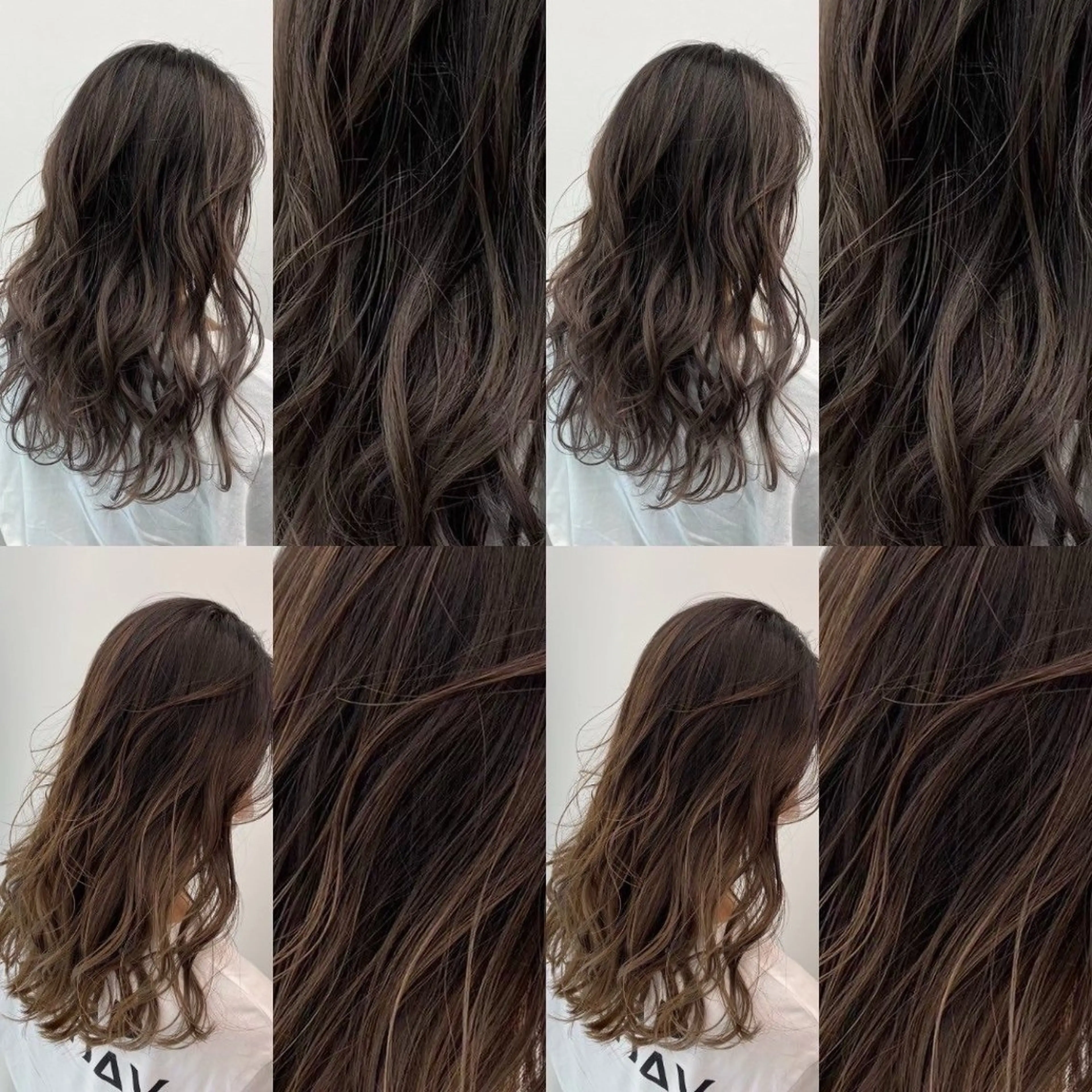 ロング カラー ヘアカラー ✨韓国艶髪✨ケア ブリーチ🫧アキラのヘアスタイル