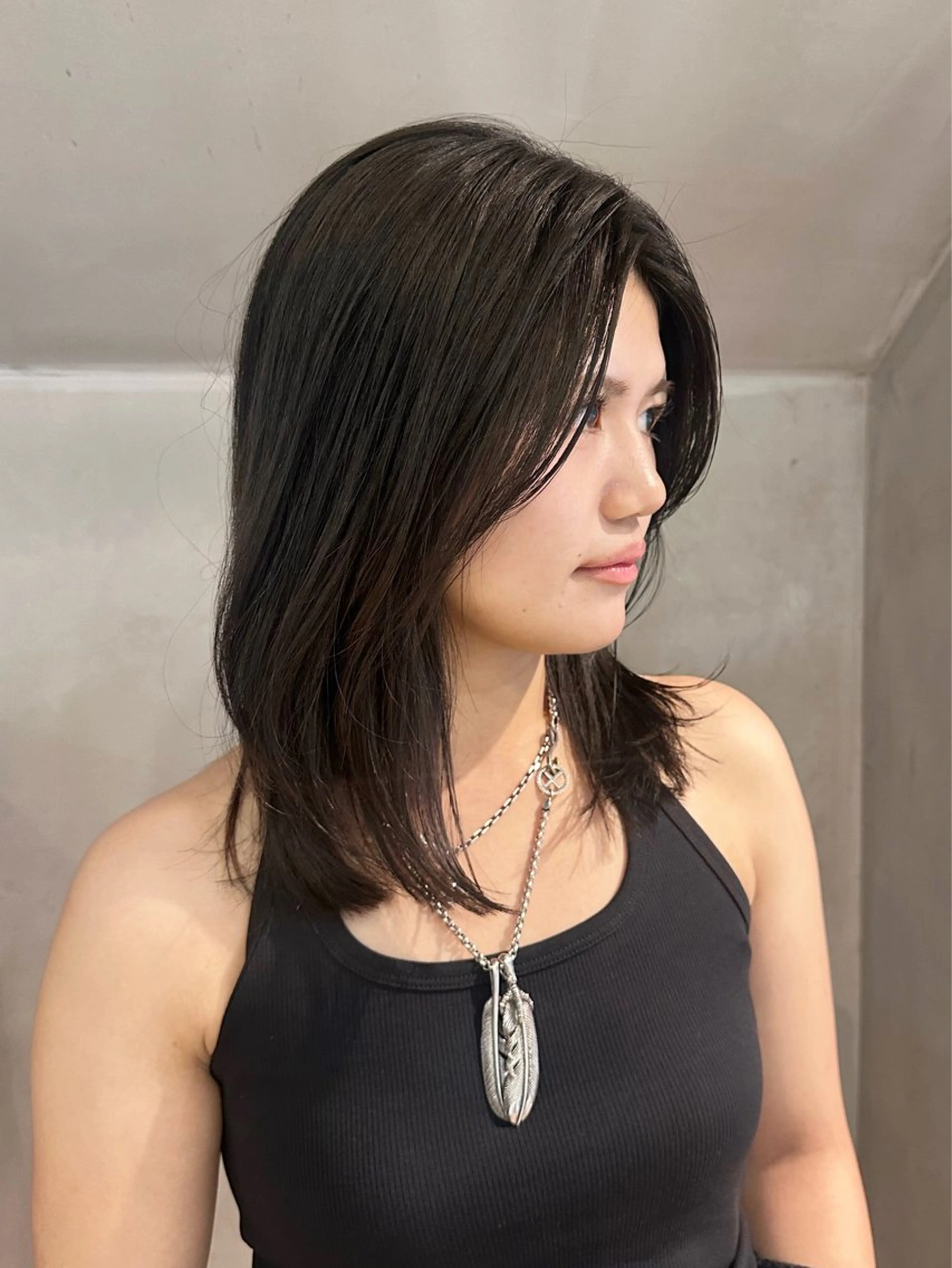 カット＋ワンカラー＋トリートメントの写真