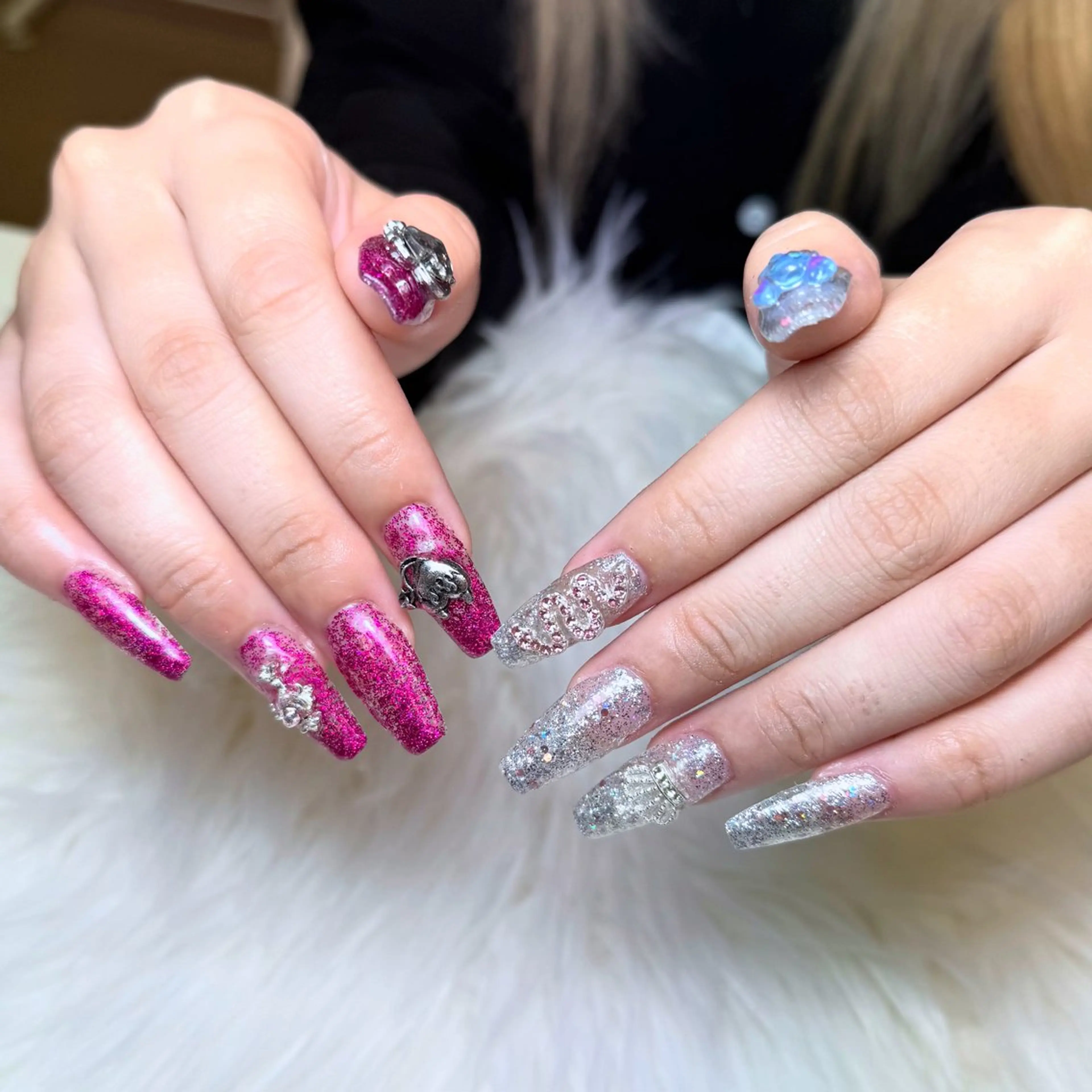 ネイル アートネイル スカルプネイル Nail Space BELIER所属・-belier- reinaのネイルデザイン