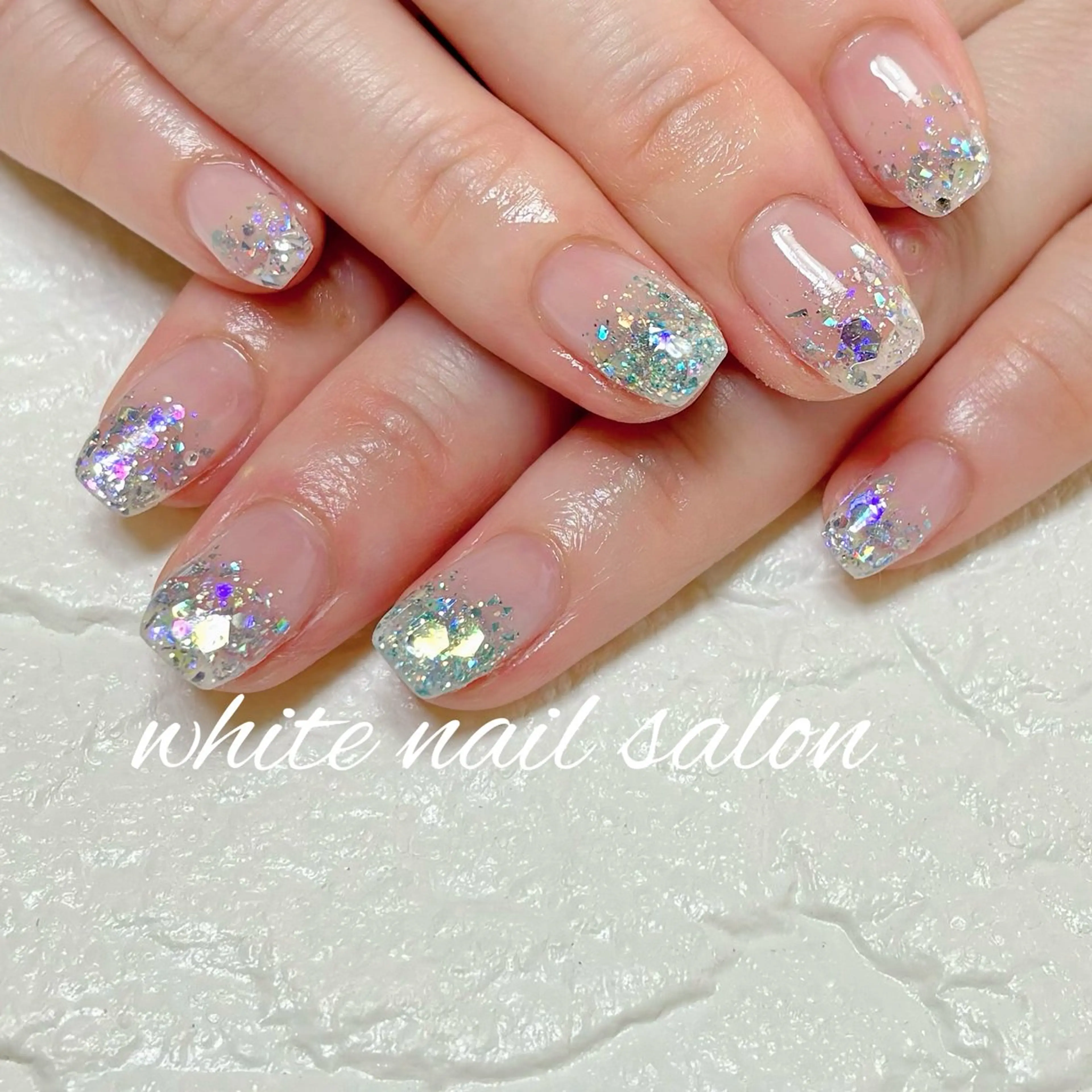 ネイル フットネイル ハンドネイル white nail salonのネイルデザイン