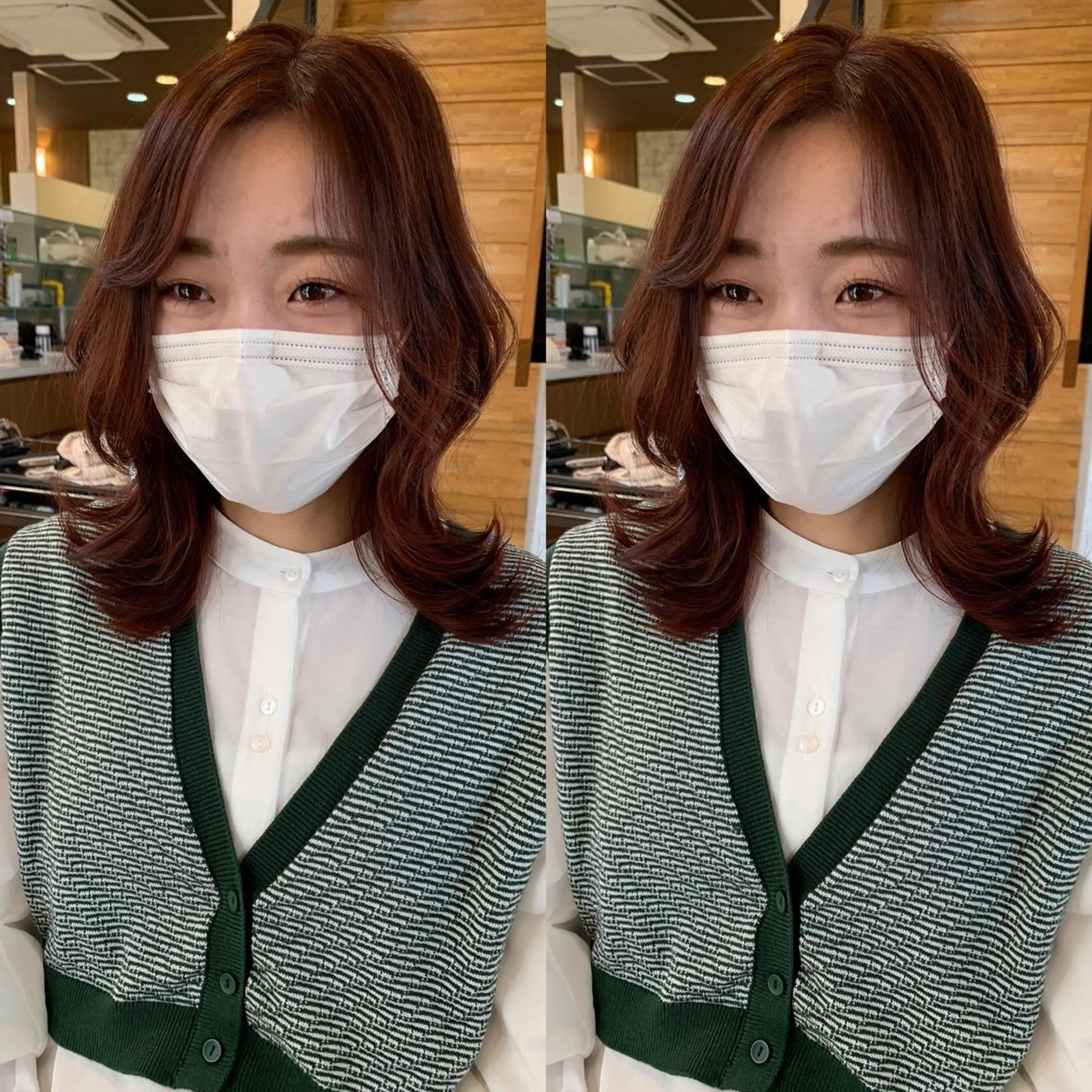 ミディアム カラー 🐸鈴木 綾乃🐸のヘアスタイル