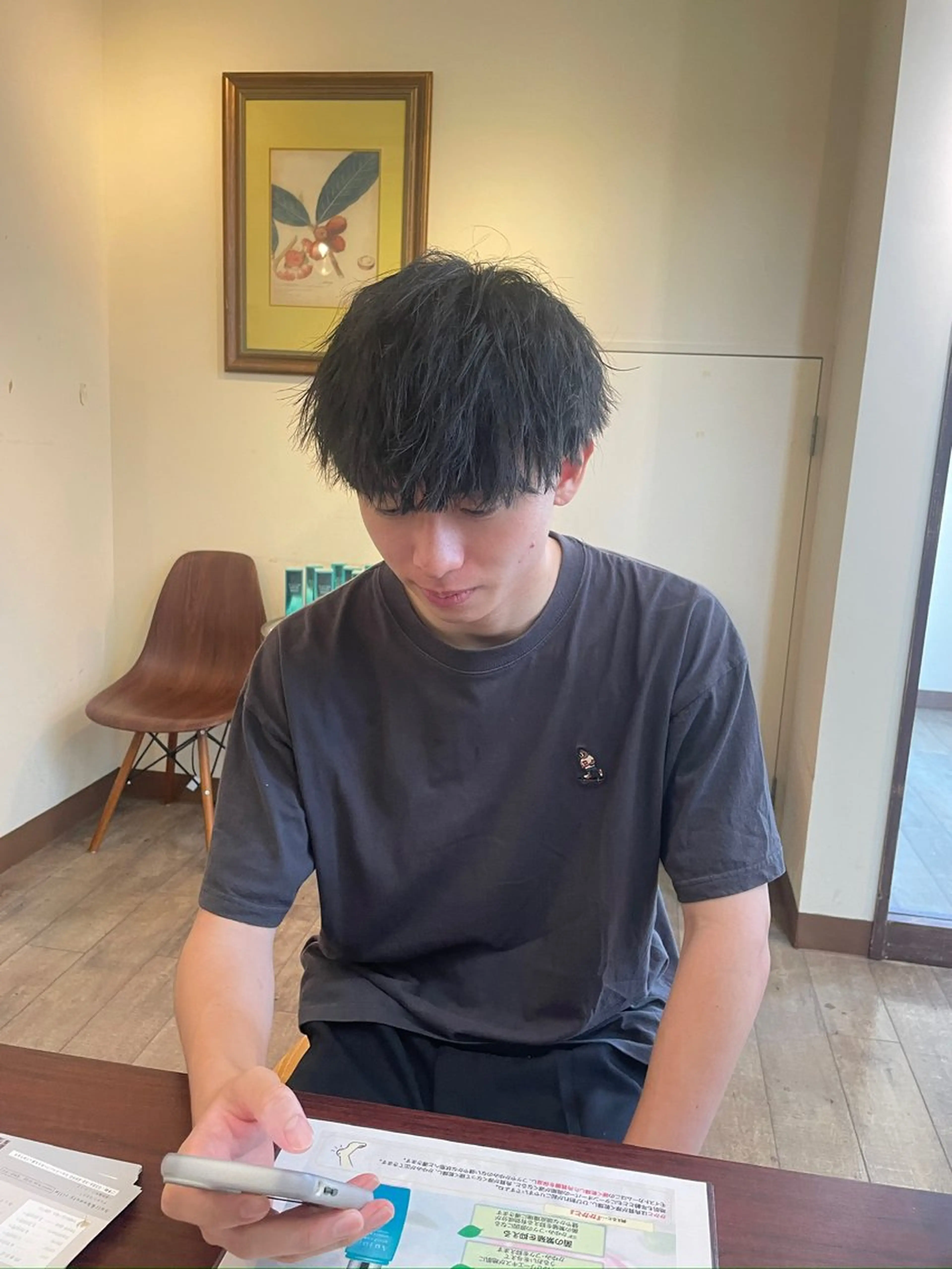 パーマ メンズ カット パーマ トリートメント メンズ特化ツヤ髪特化 一宮/矢島大樹のヘアスタイル