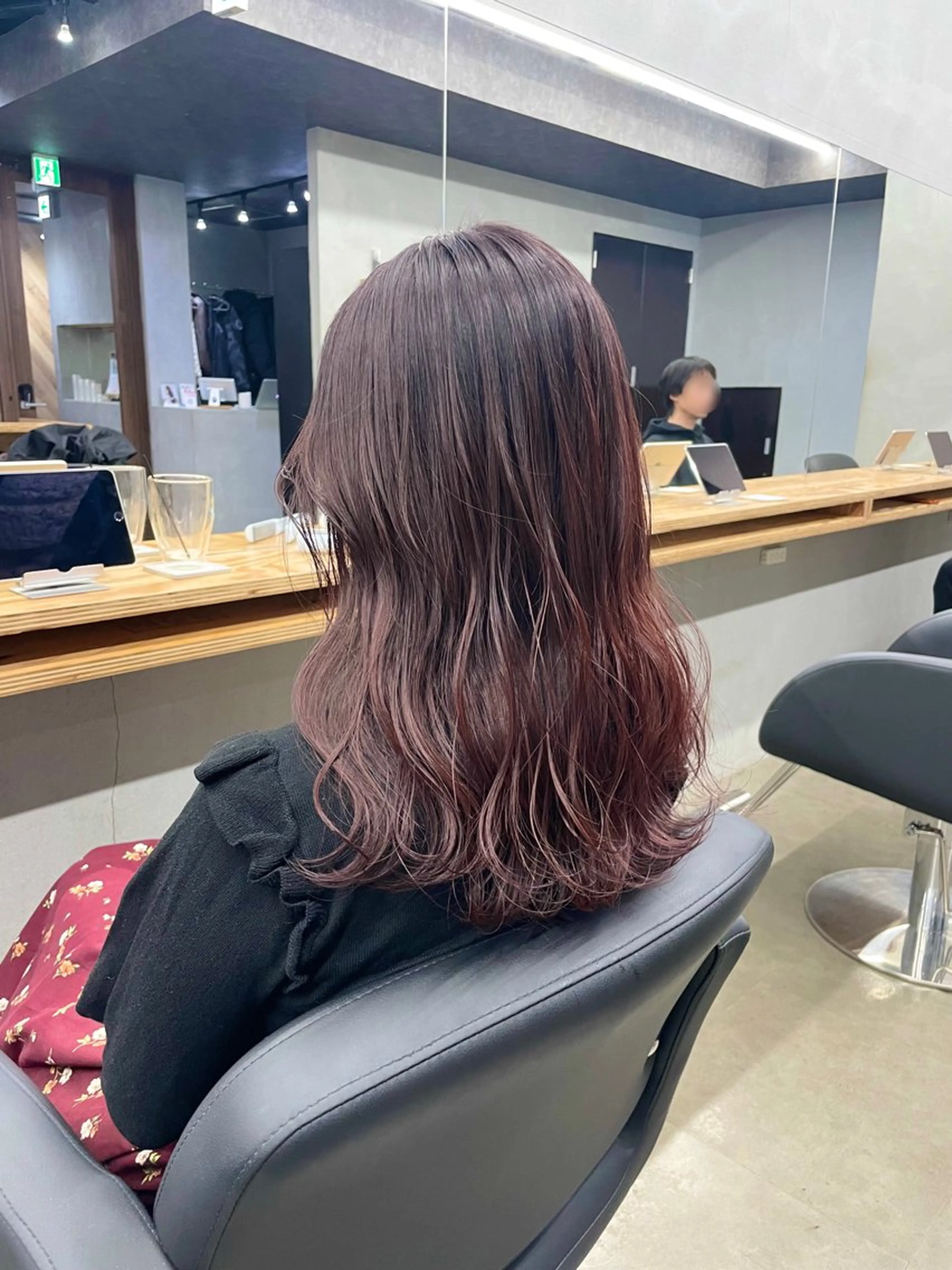 セミロング カット ヘアカラー トリートメント ひより ／Nのヘアスタイル