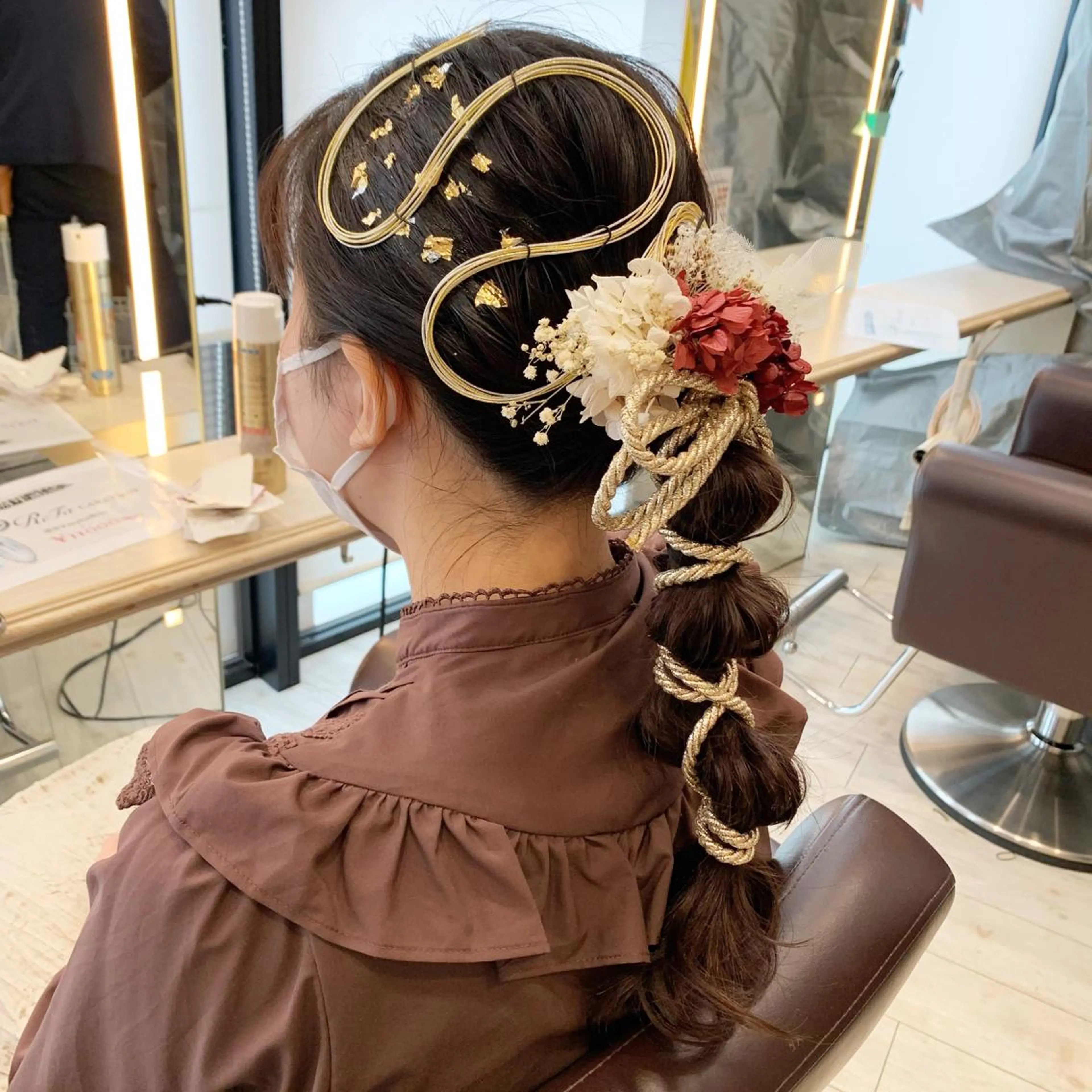 ロング ヘアアレンジ サソウ ユリエ🥥のヘアスタイル