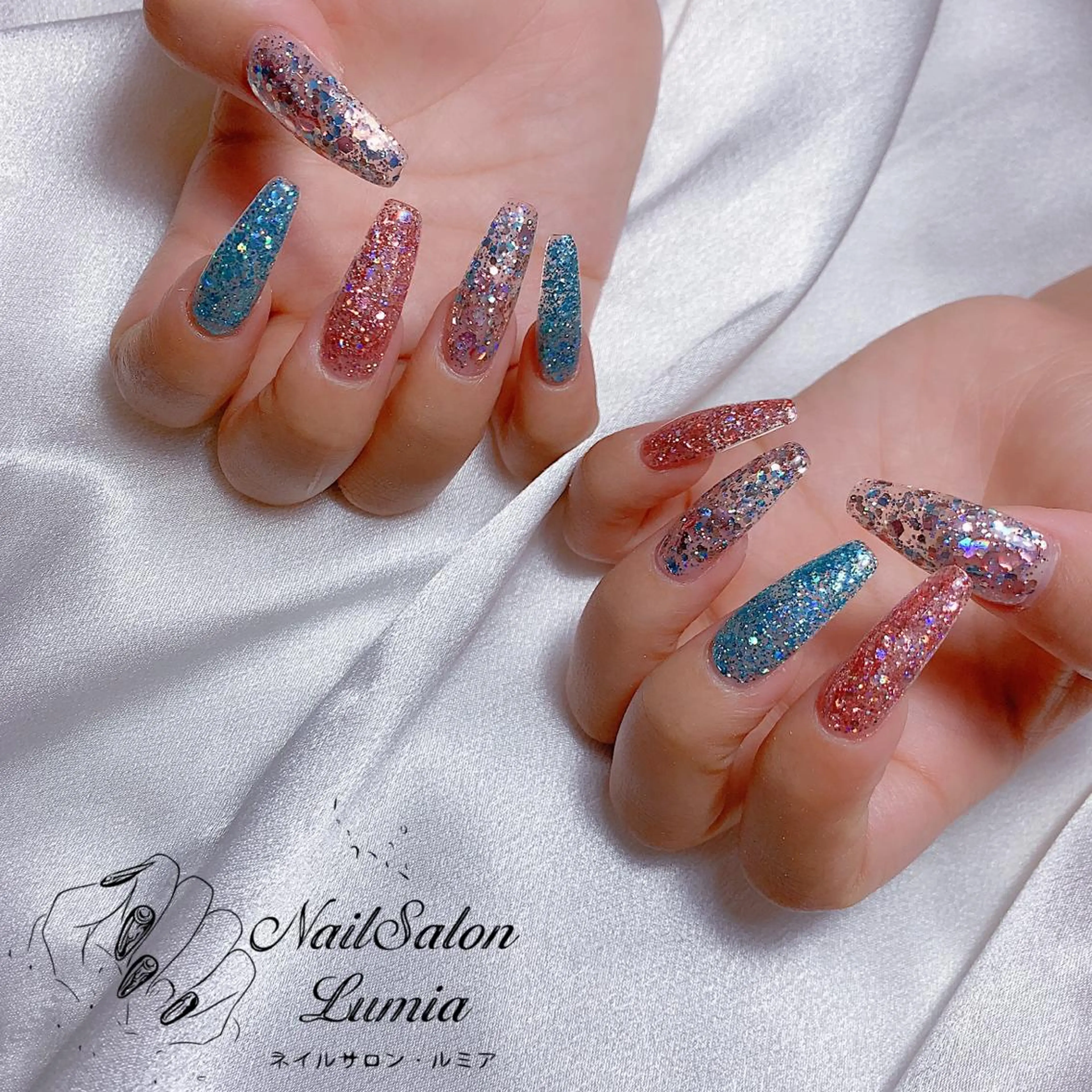 ネイル ハンドネイル ネイルサロン ルミア Lumia 店長のネイルデザイン