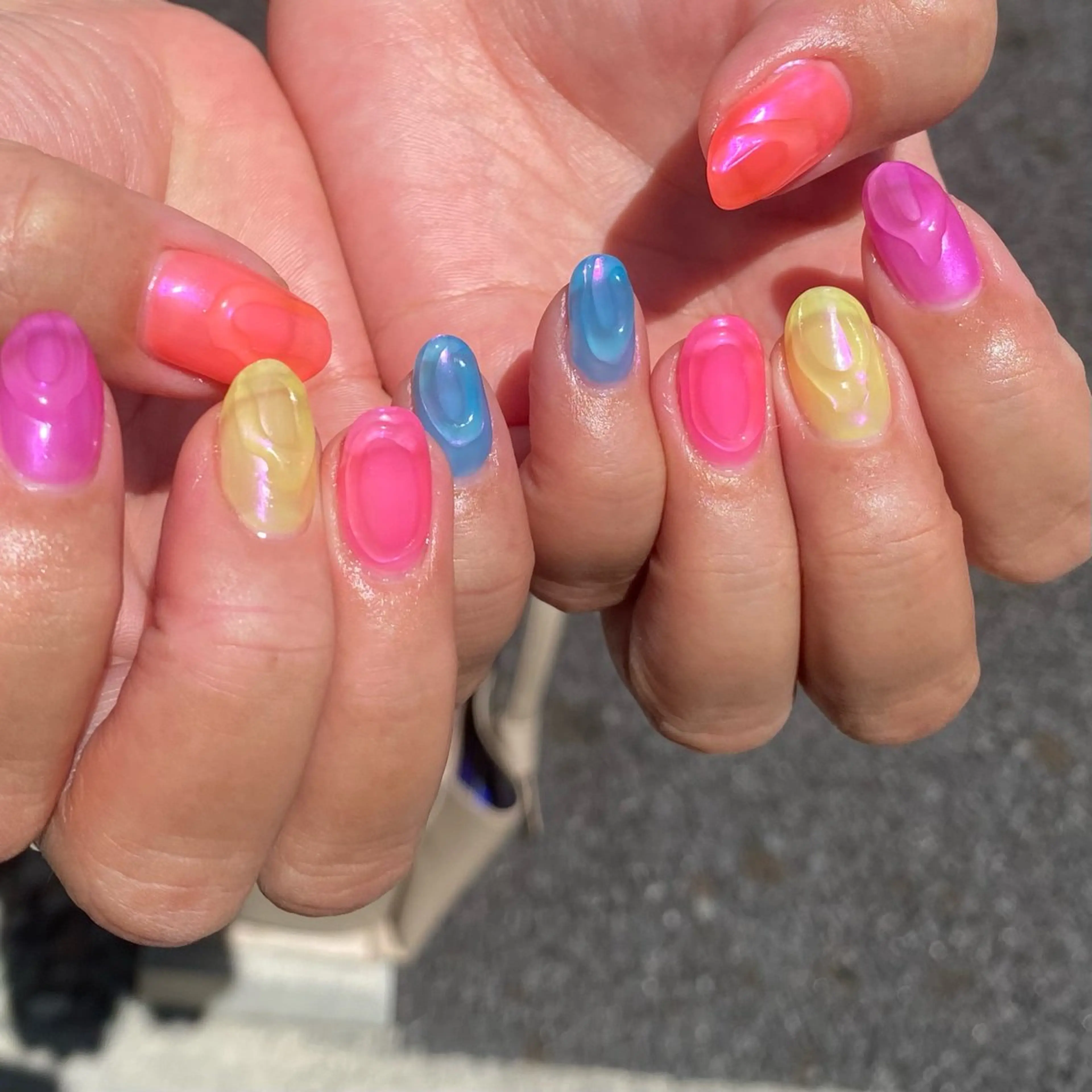 ネイル 持ち込み ハンドネイル kuu nailのネイルデザイン