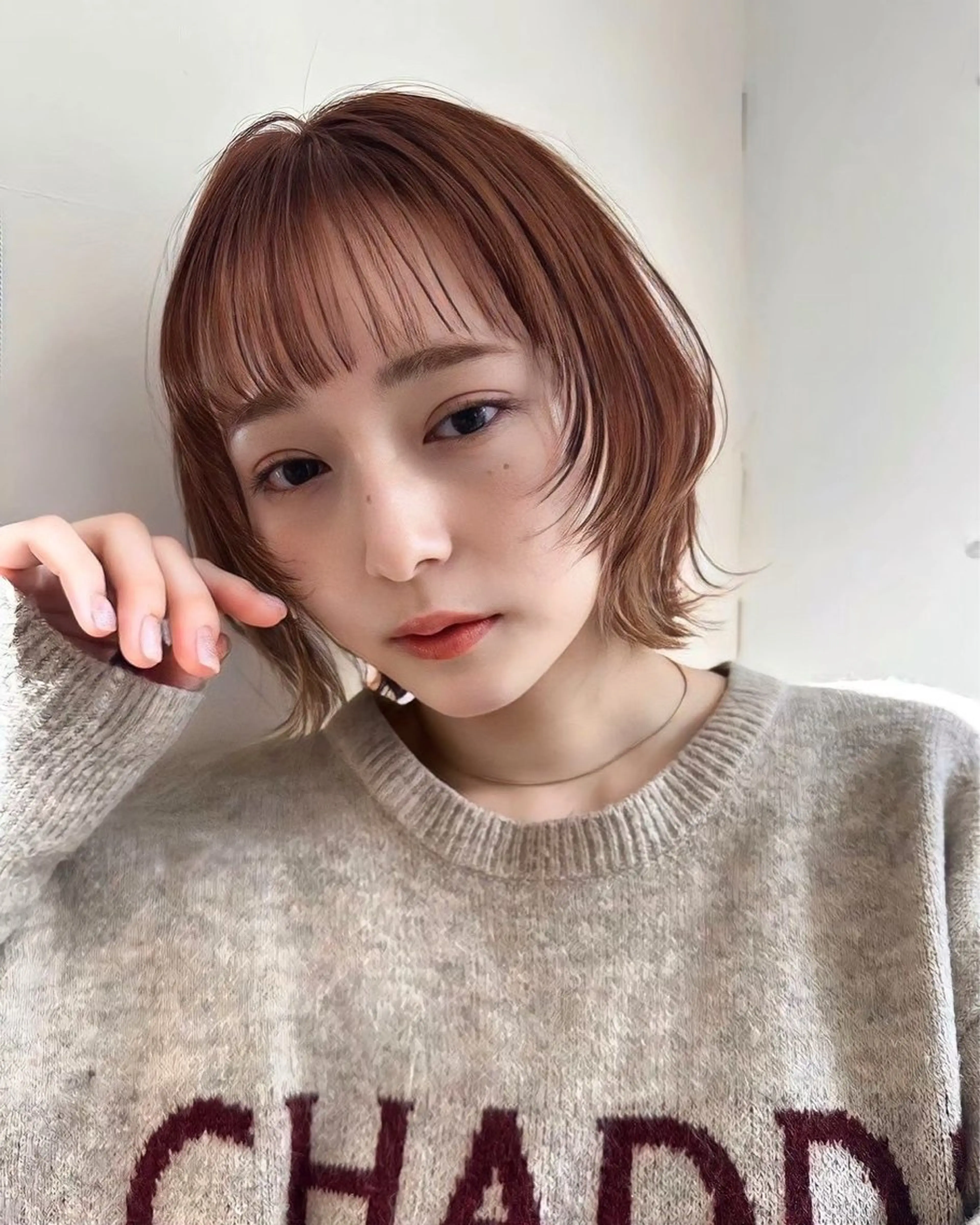 カラー HONEY  shibuya所属・C H I R Iのヘアスタイル