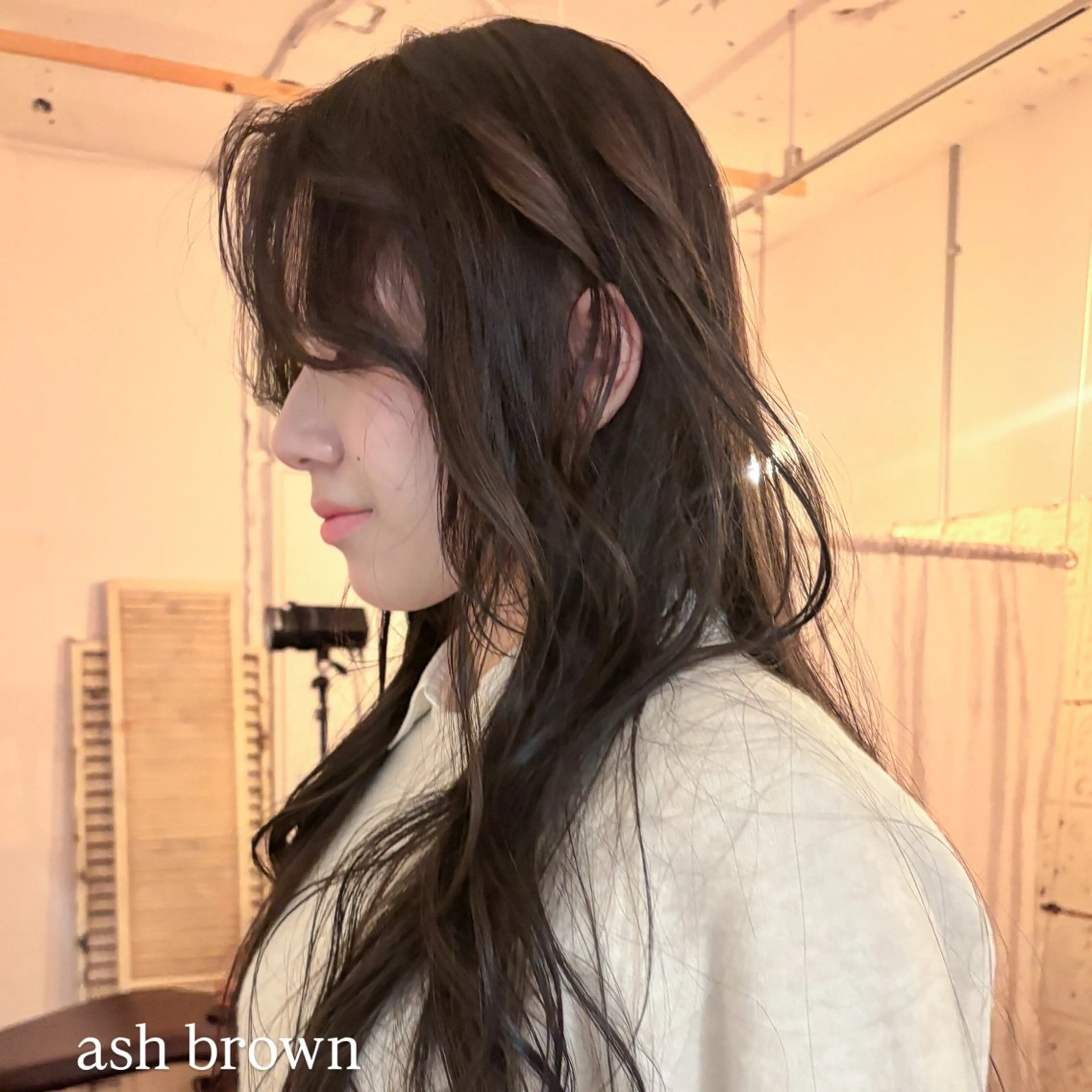 カラー 艶カラー🫧 猿渡 響のヘアスタイル