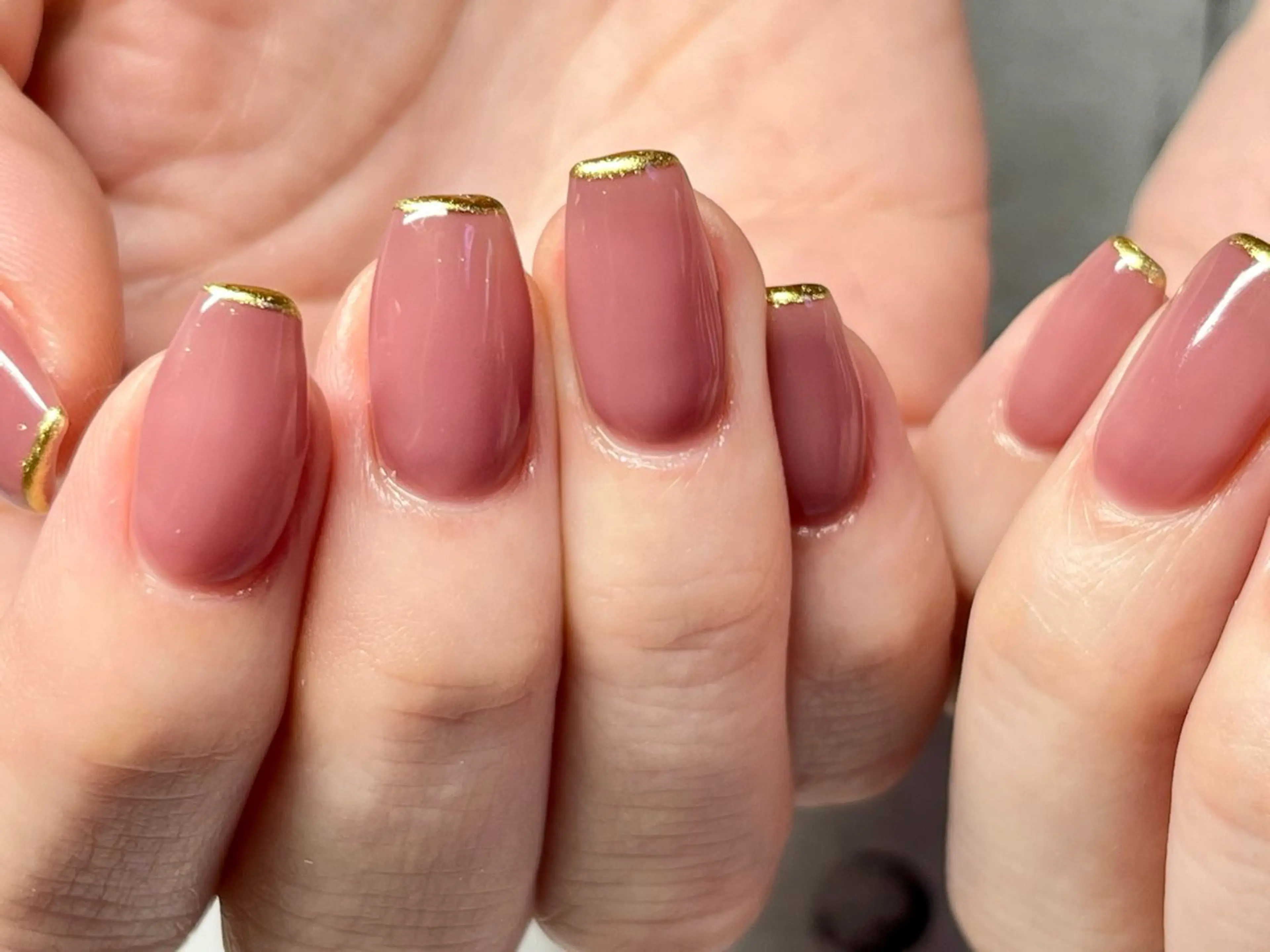 ネイル ミラーネイル ハンドネイル まり りぃ〜んのネイルデザイン