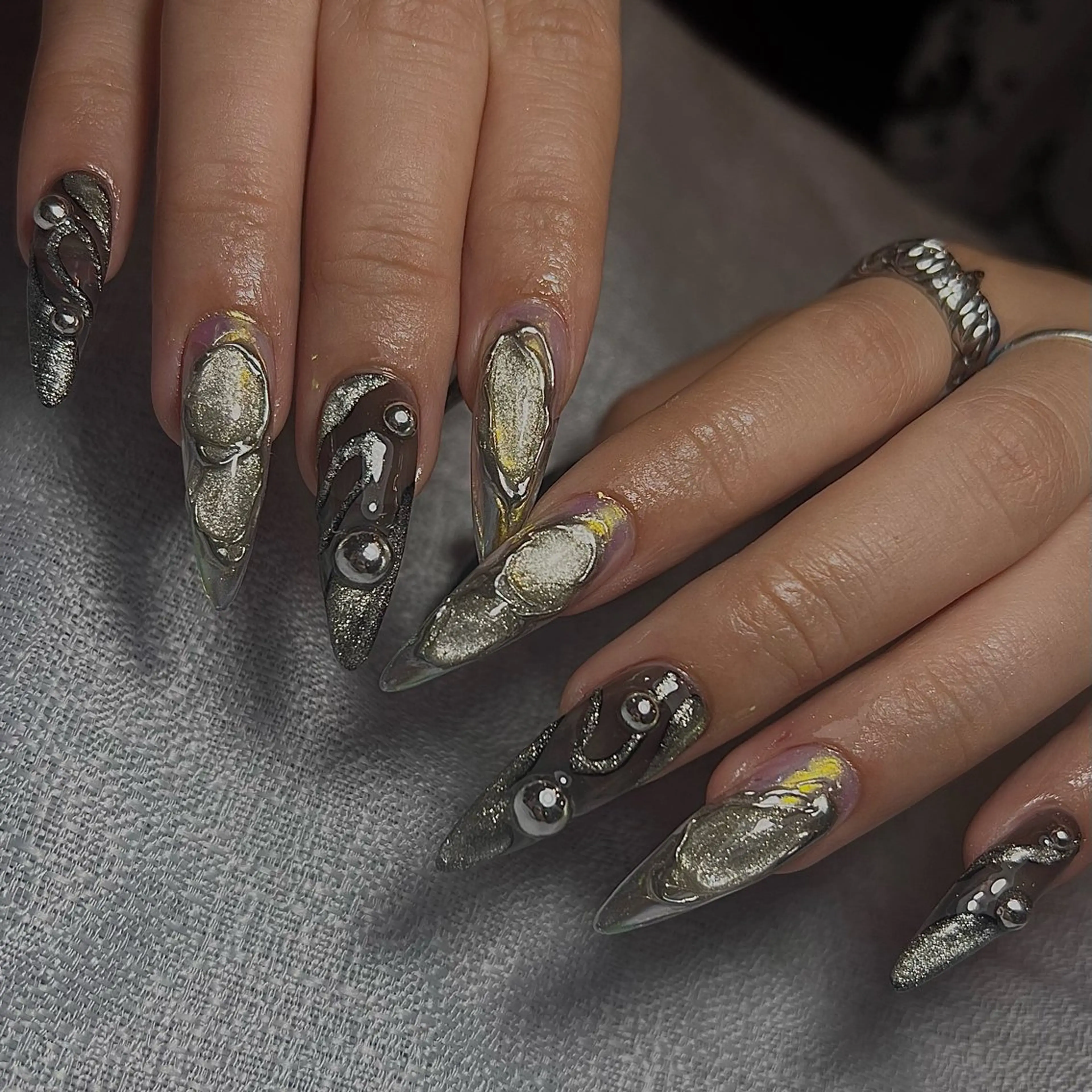 ネイル Nes.nail所属・🌼Nomura Yuko🌷のネイルデザイン