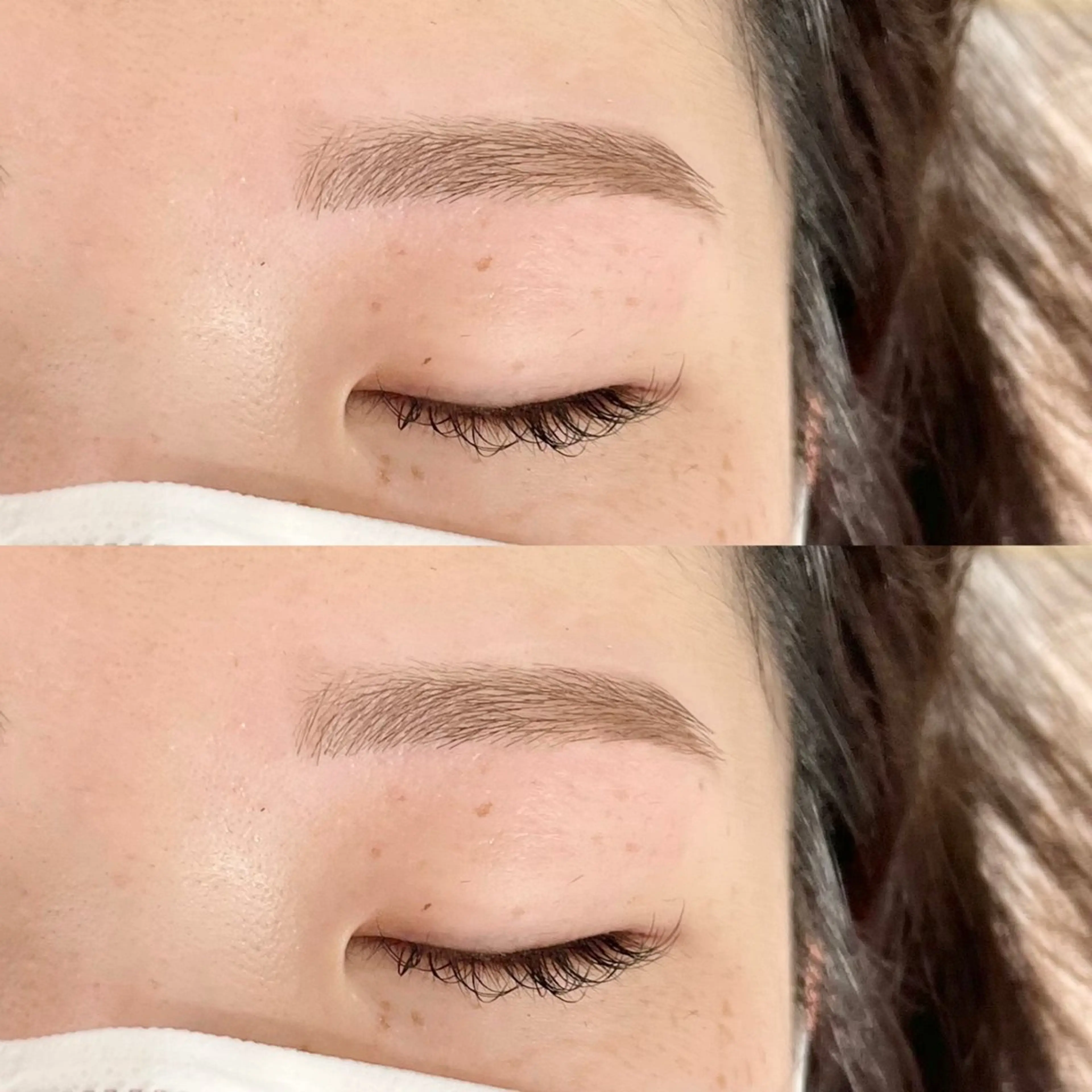 アイブロウ ワックス脱毛 新山 紗羅のマツエク・マツパデザイン