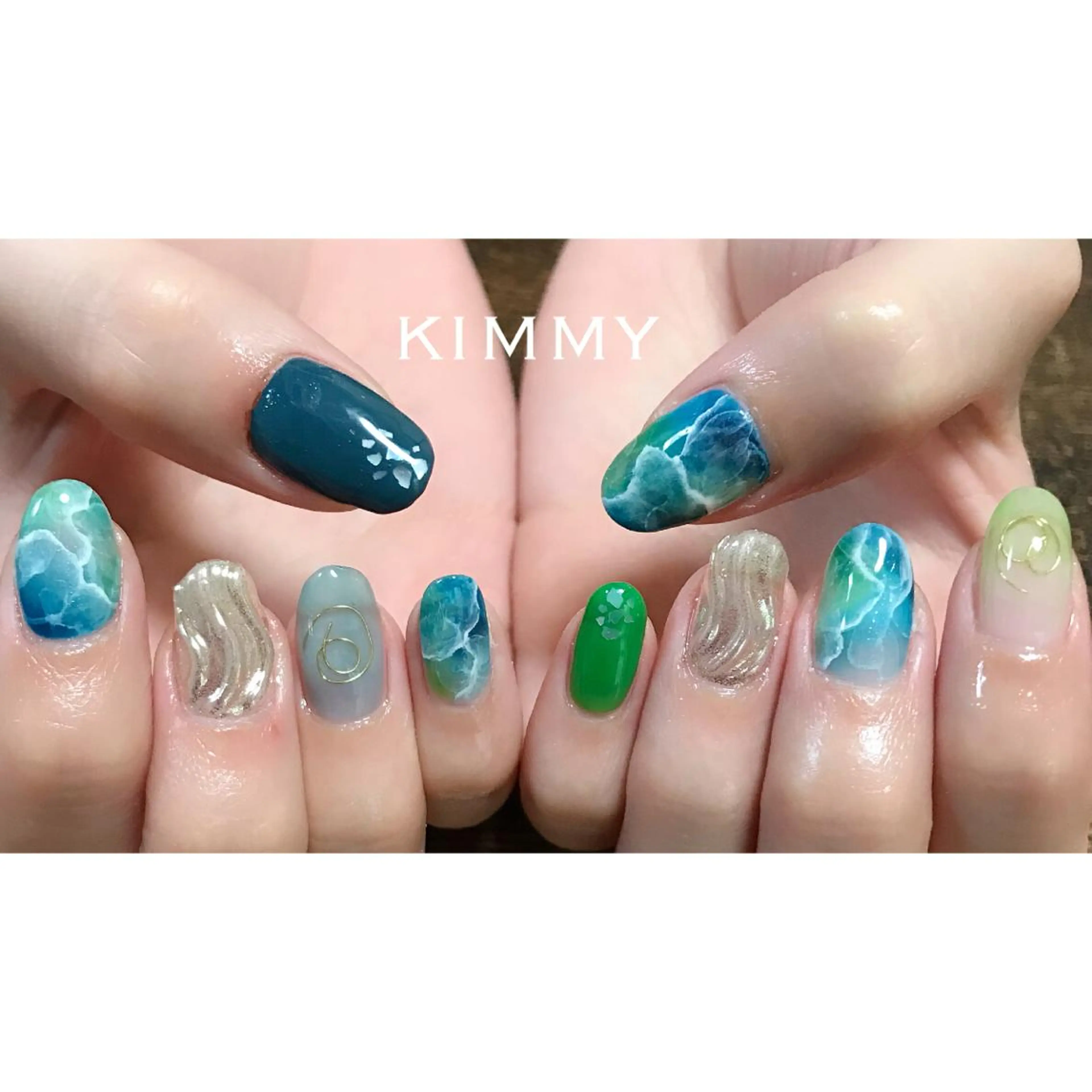 ネイル ハンドネイル kimmy nailsのネイルデザイン