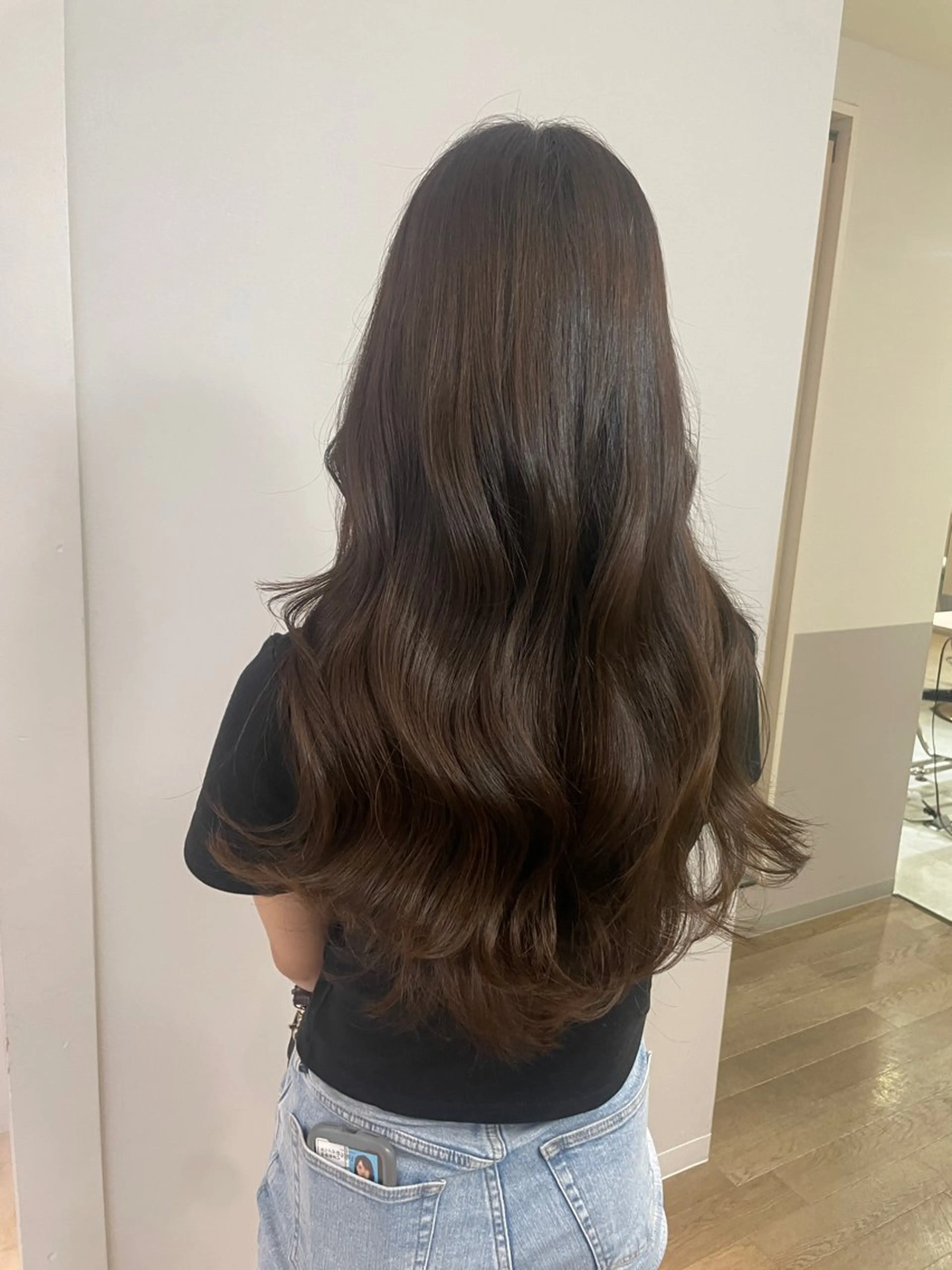 ロング カラー カット ヘアカラー トリートメント HARUKA韓国ヘア /Luana梅田のヘアスタイル