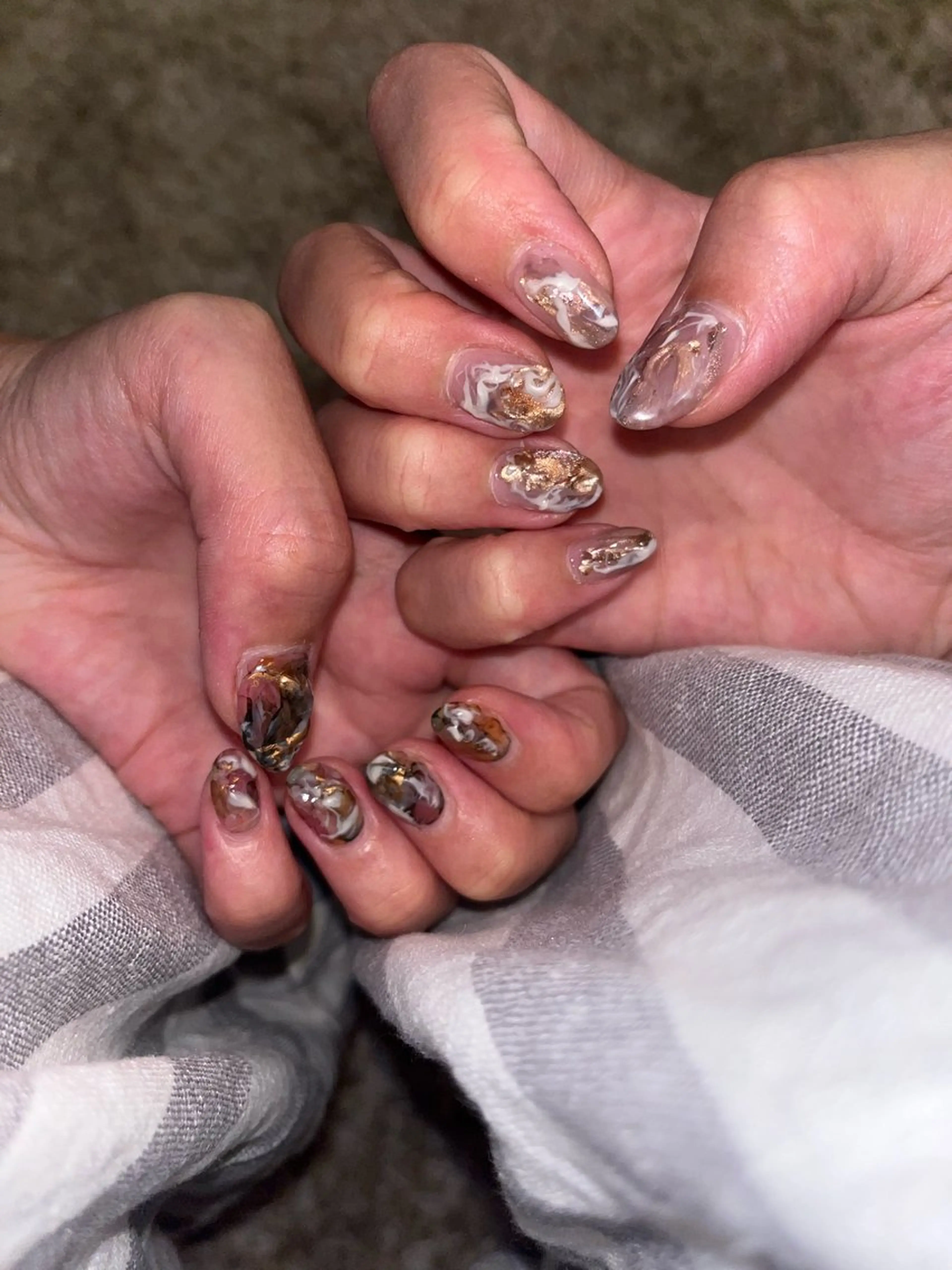 ネイル リンパ／美肌小顔専門サロンLiLi所属・Sakai Airiのネイルデザイン