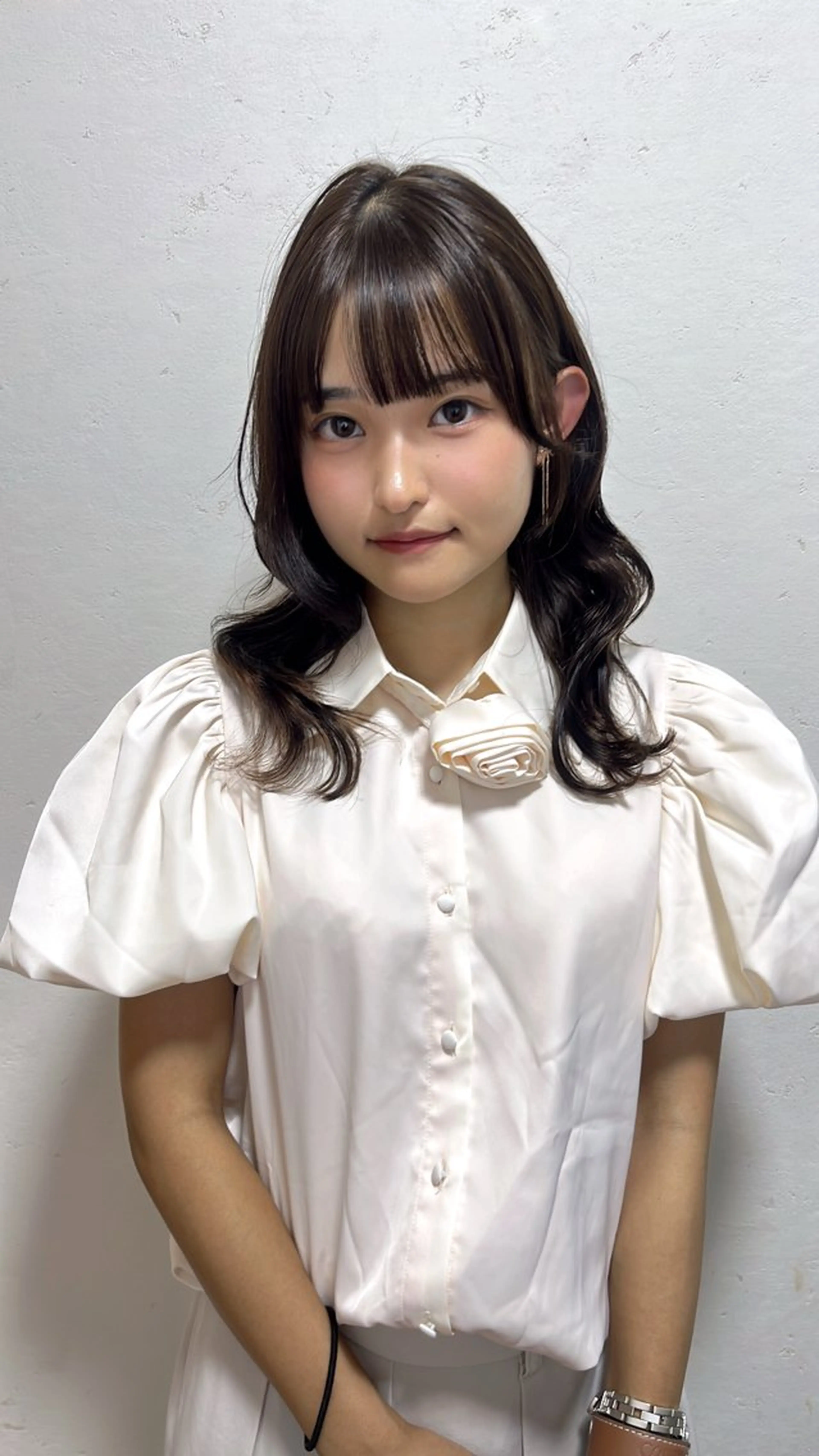 ミディアム パーマ 愛されカラー🩷 はるなのヘアスタイル