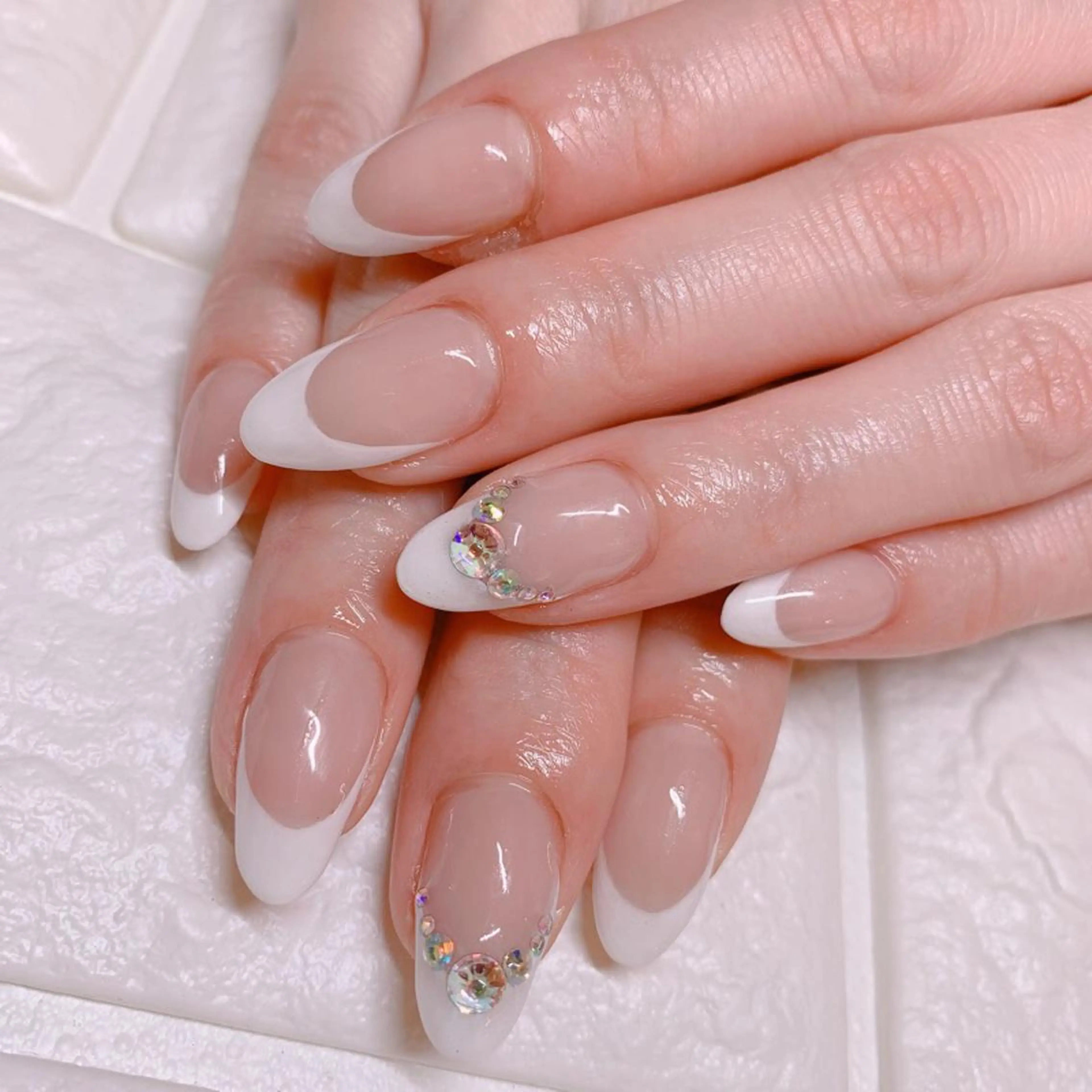 ネイル フレンチネイル ハンドネイル Nail &Beauty Salon ☆Kirari☆所属・ビューティサロン ☆Kirari☆のネイルデザイン