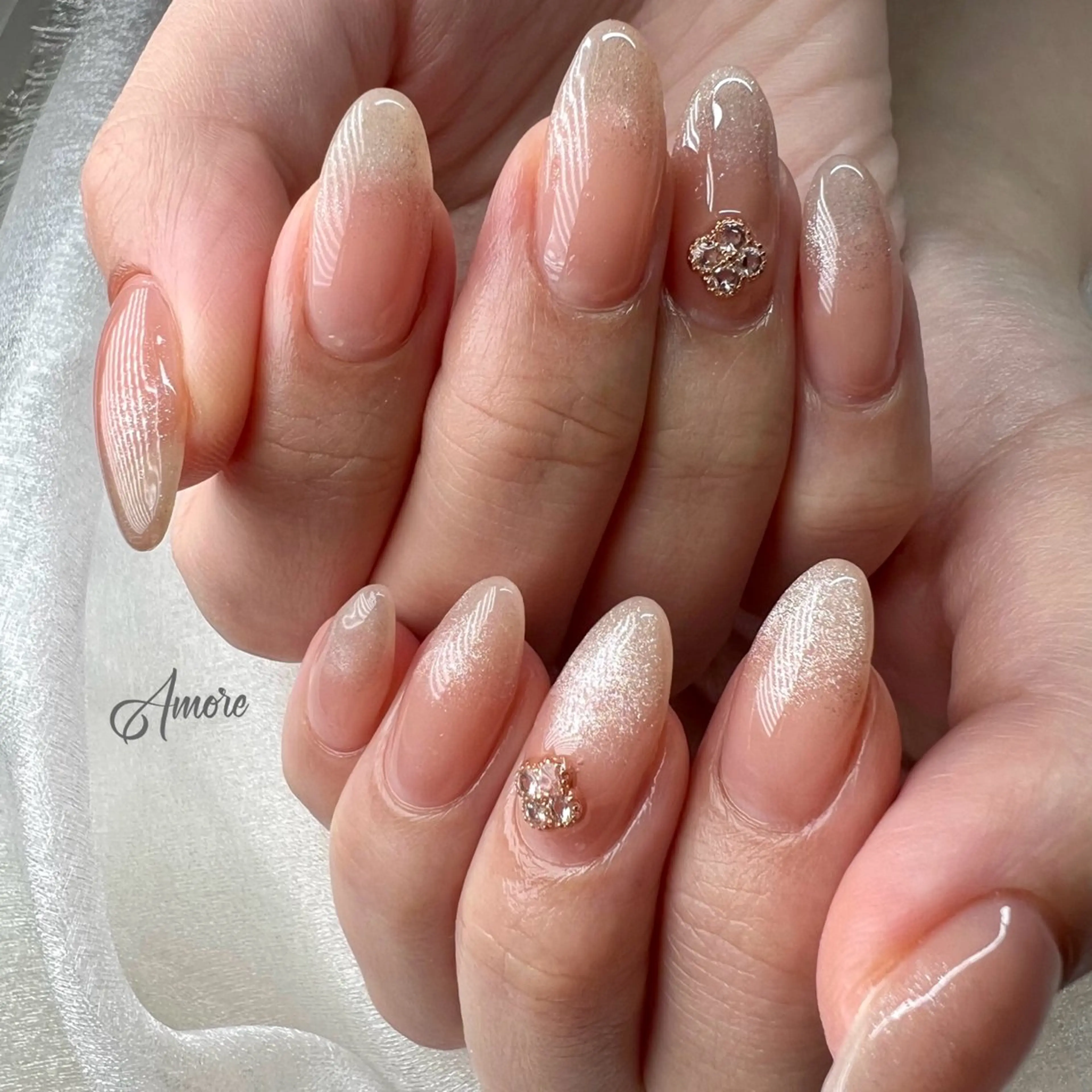 ネイル ジェルネイル 韓国ネイル パラジェル You kyehwaのネイルデザイン