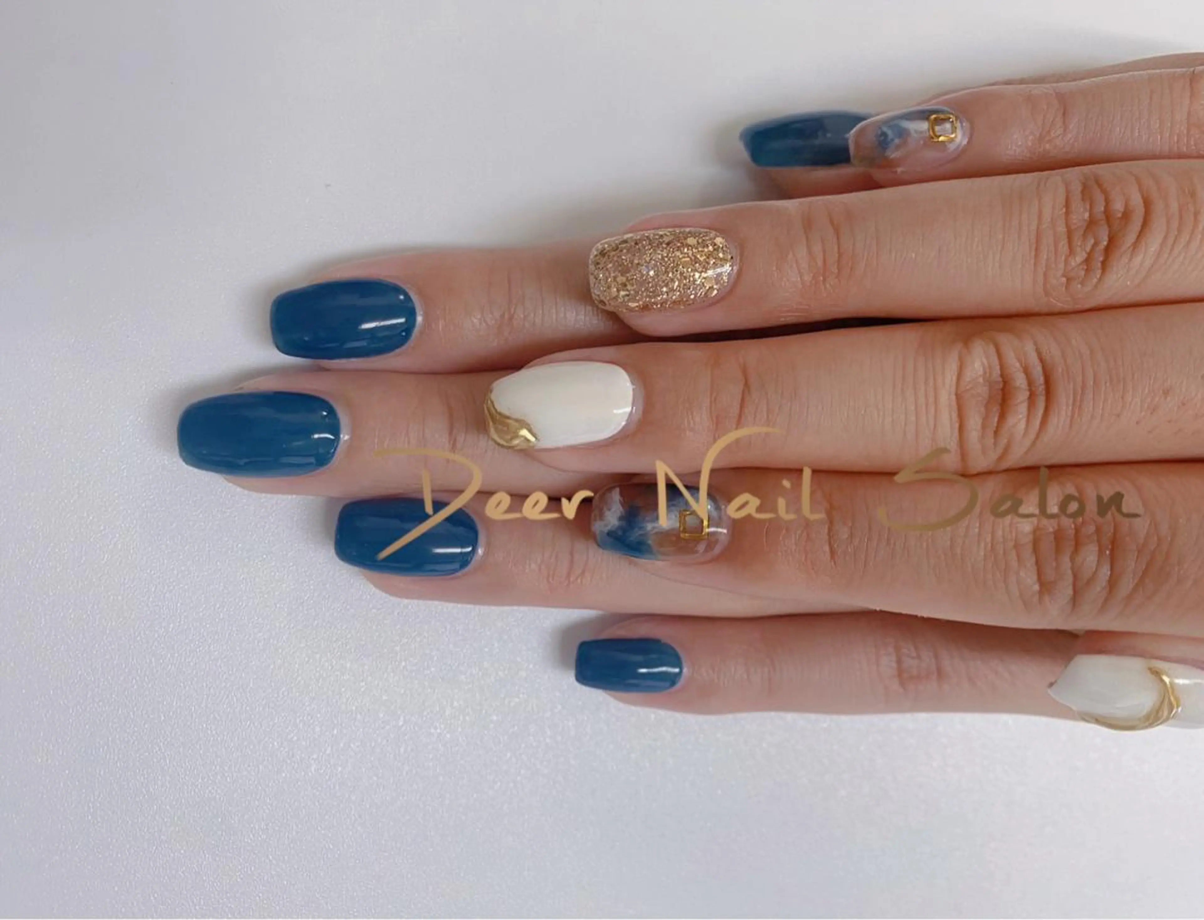 ネイル ハンドネイル Peachy 🍑のネイルデザイン