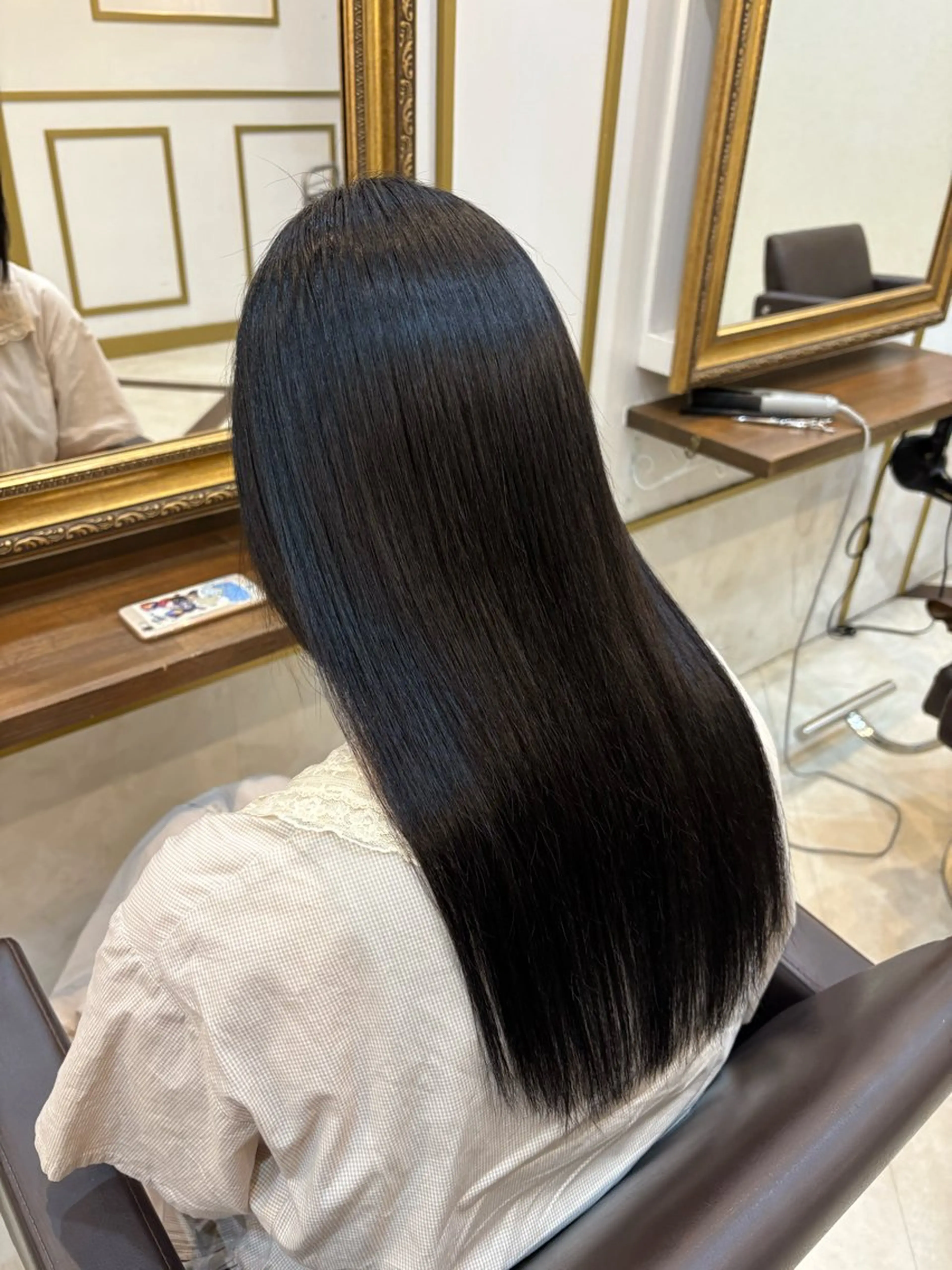 ロング 縮毛矯正 関口 武侍のヘアスタイル