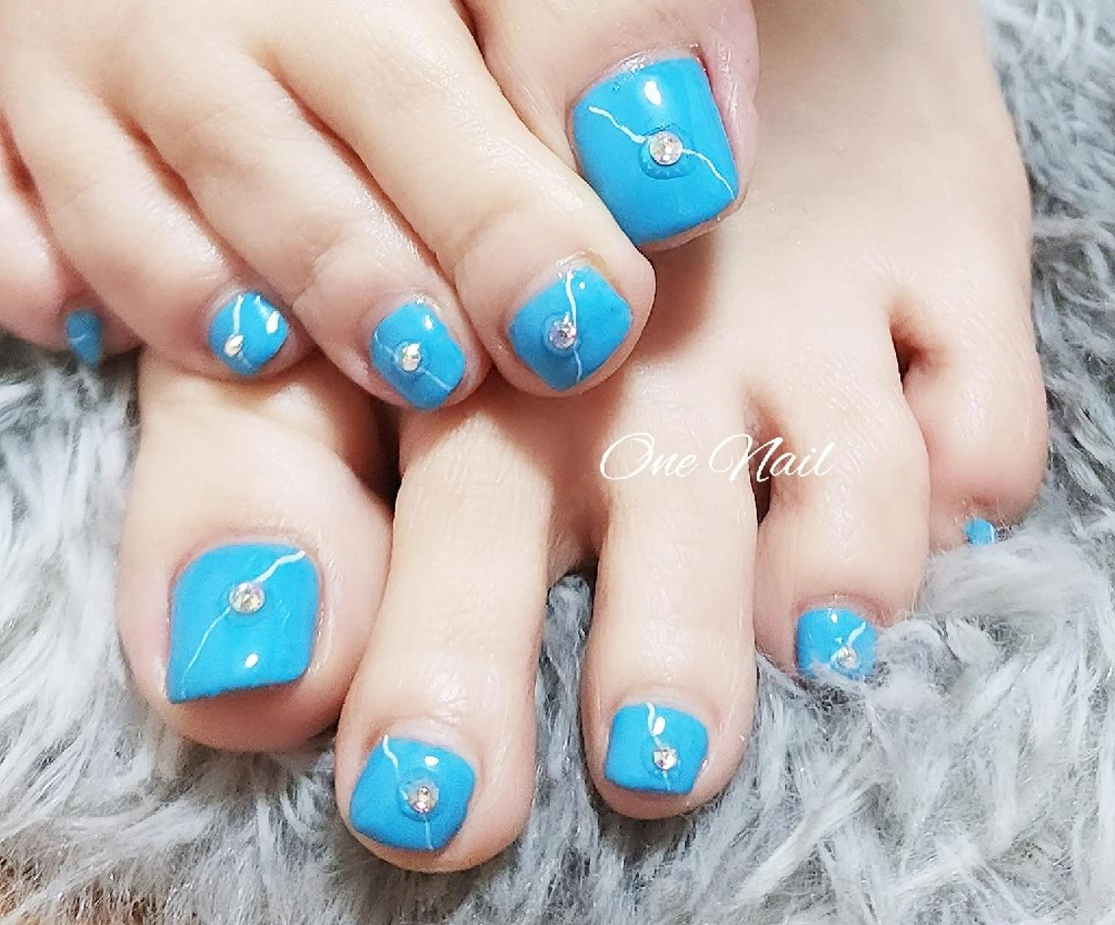 お好みフットネイル(2回まで同料金)の写真