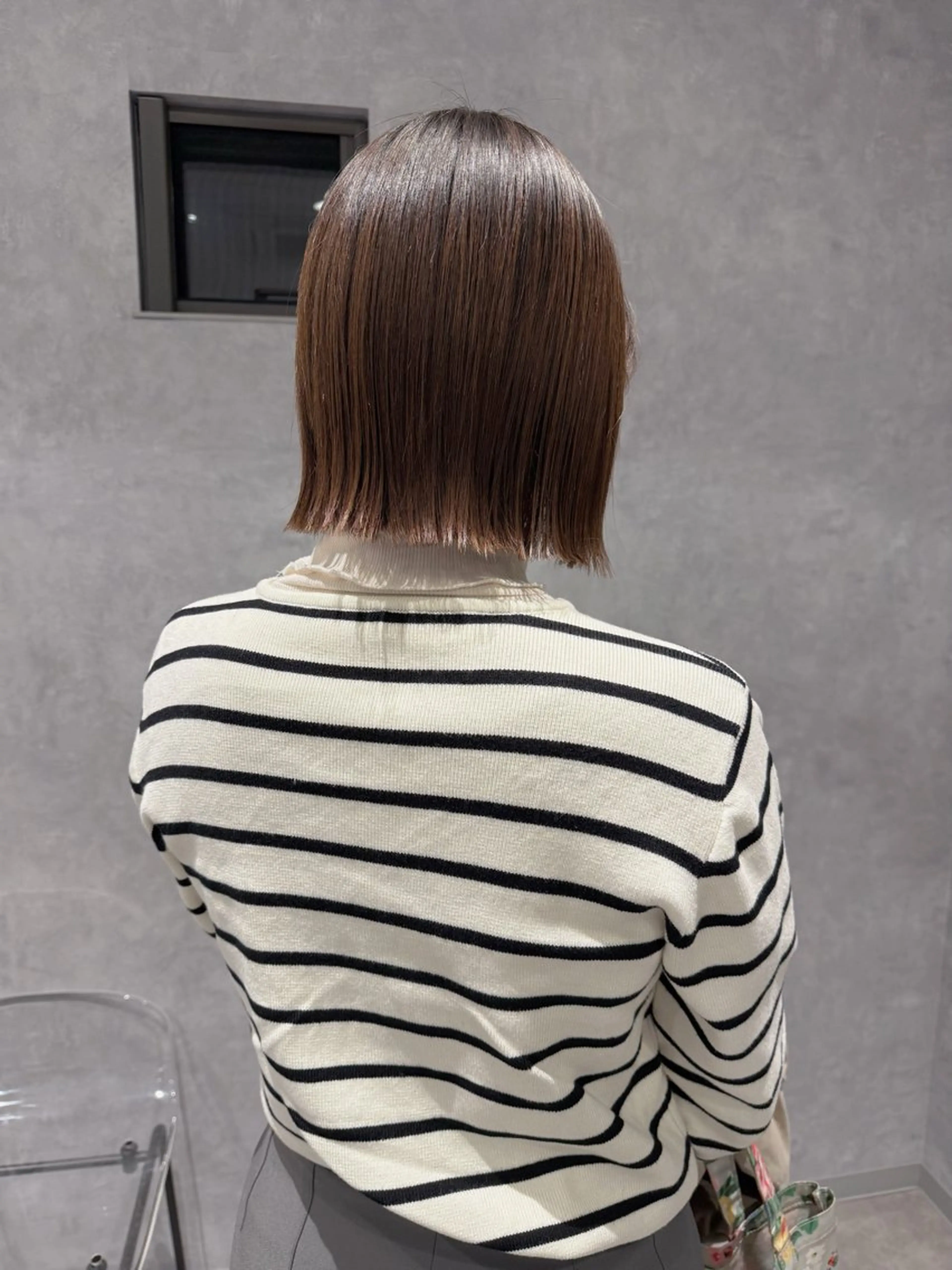 ショート ボブ HEDI所属・野林 夏帆のヘアスタイル