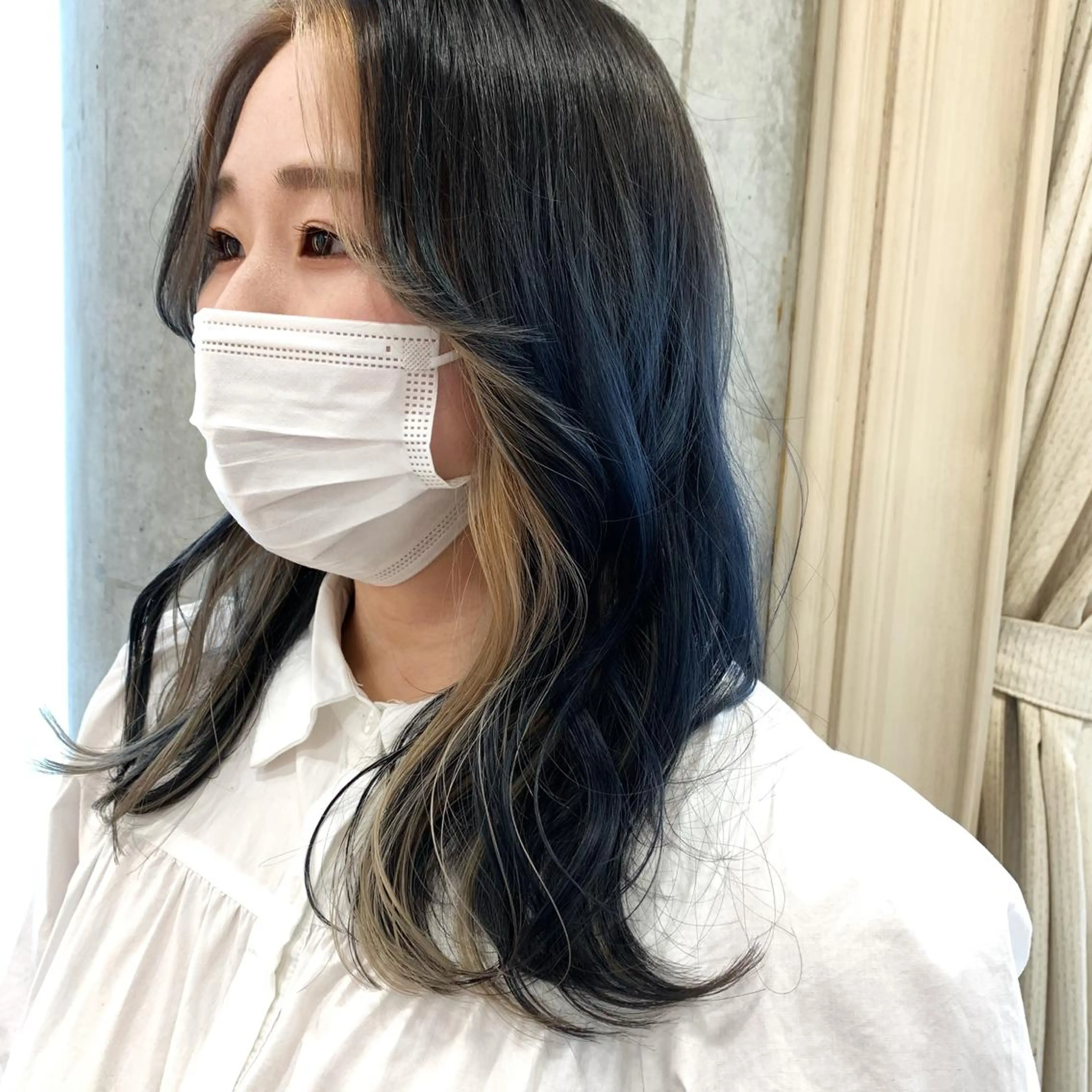 セミロング サソウ ユリエ🥥のヘアスタイル