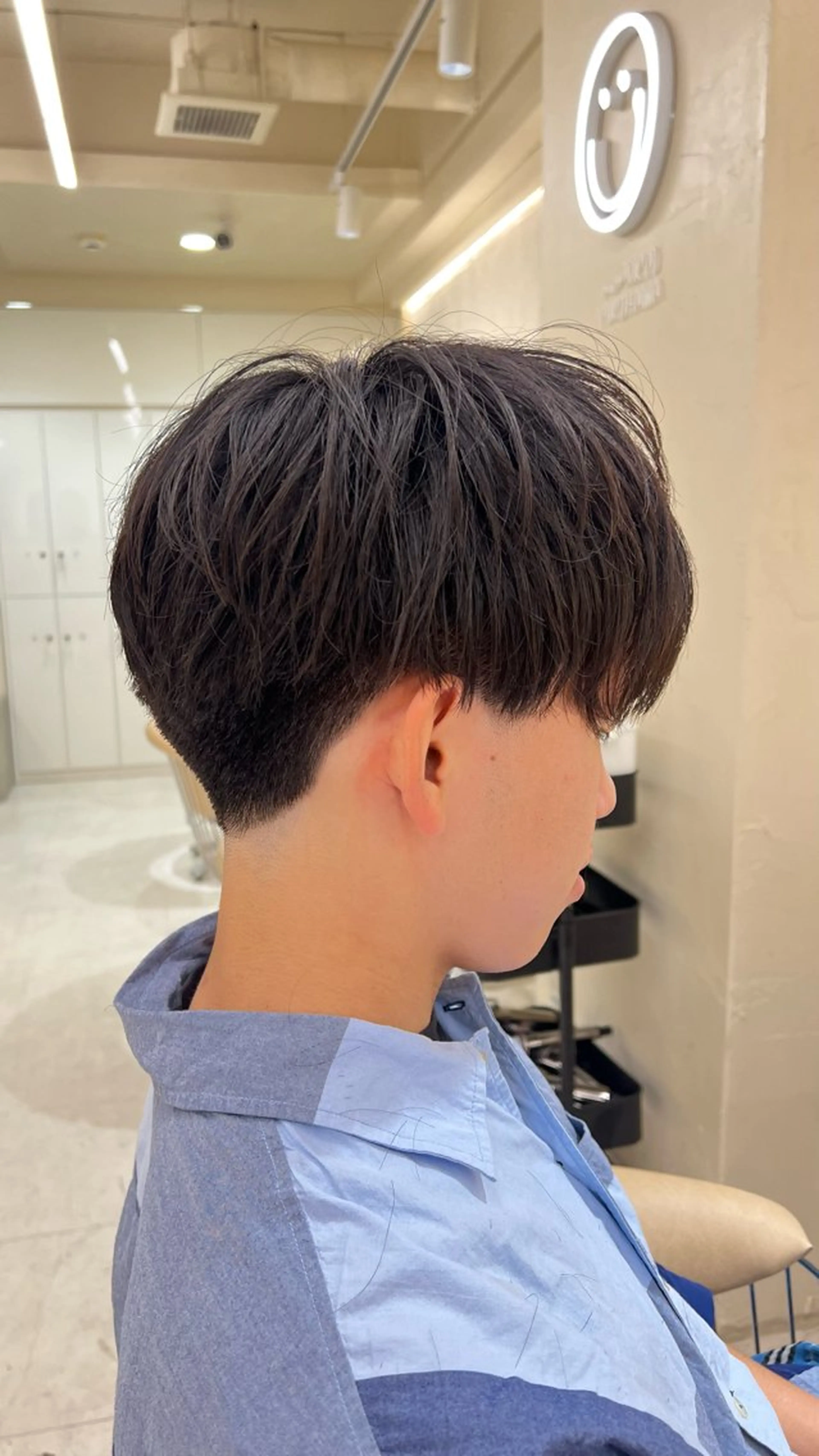 メンズ カット スパイキーショート/ センターパート/奈菜のヘアスタイル