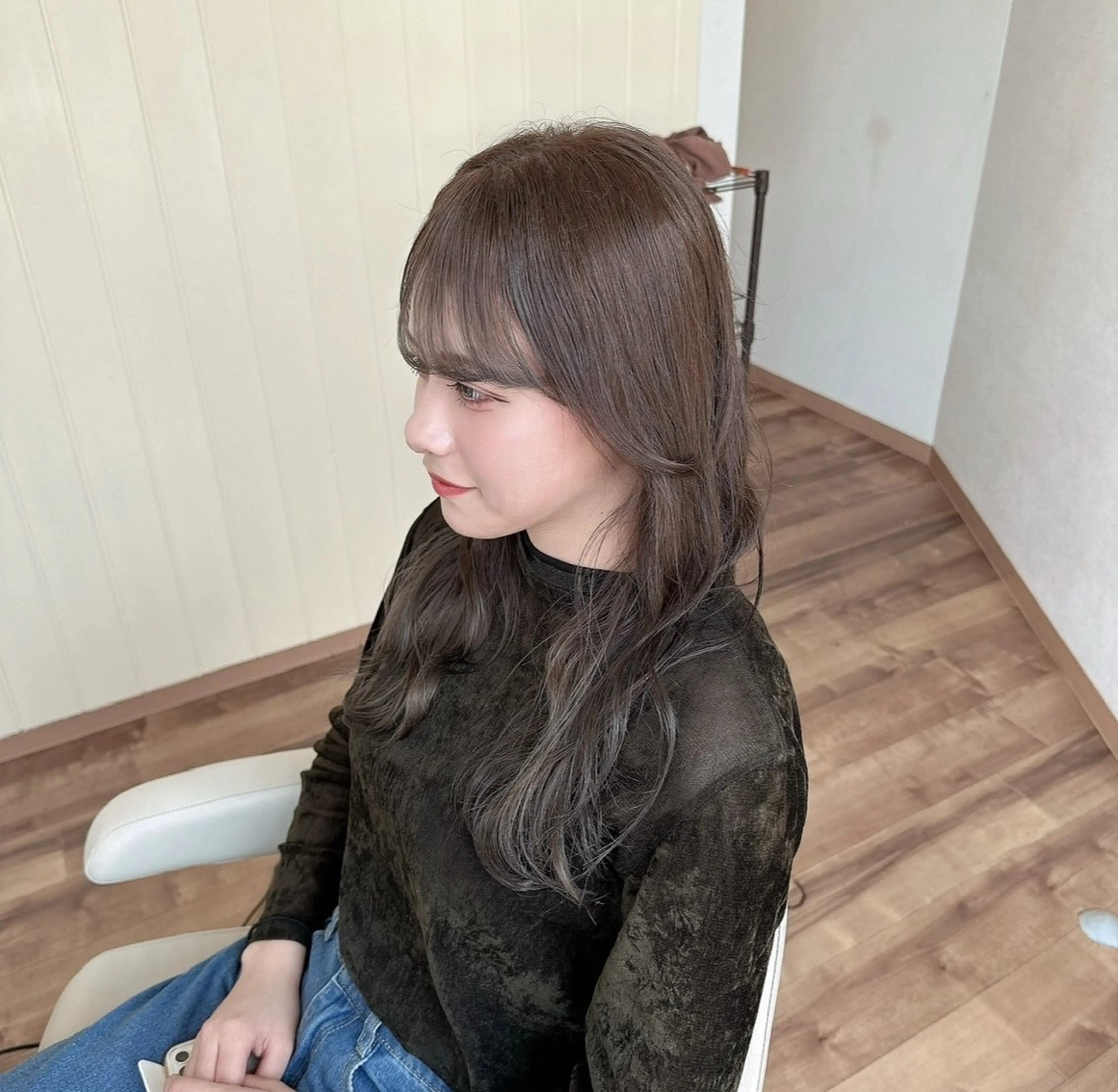 カット+前髪縮毛矯正¥9500→¥7700の写真