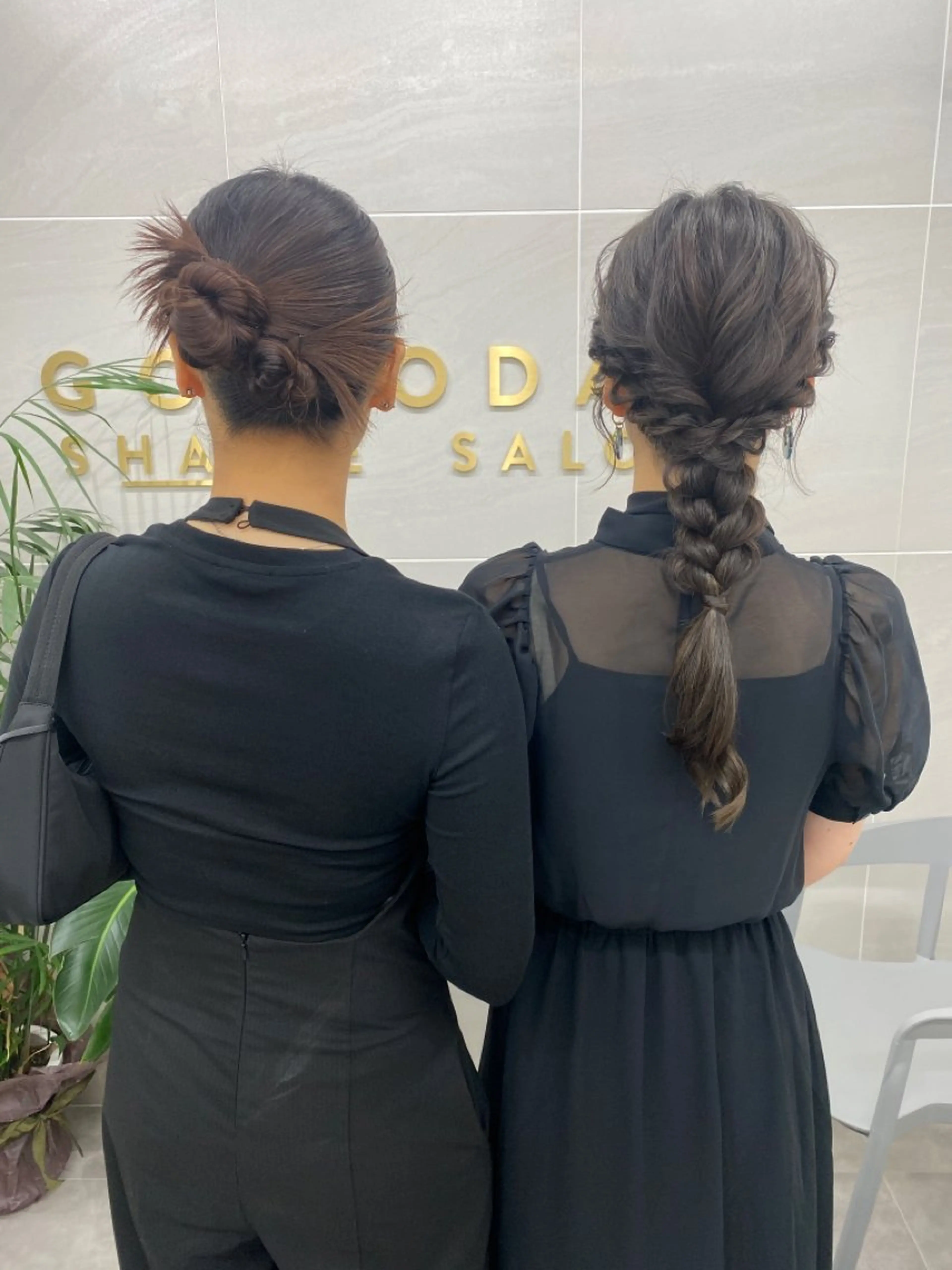 ロング ヘアアレンジ ヘアセット 顔骨格似合わせカット 乾陽菜のヘアスタイル