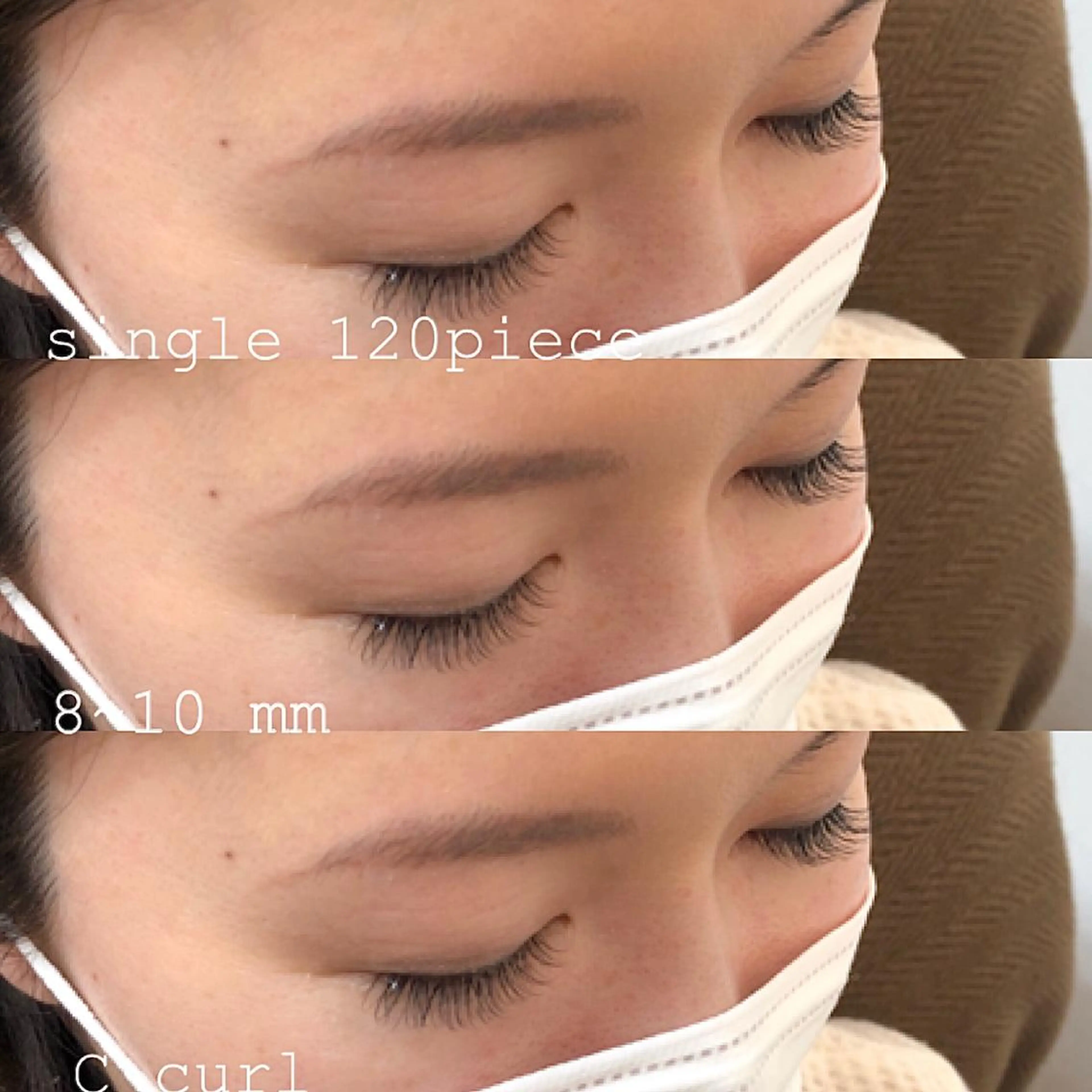 マツエク・マツパ タグチ アユミのマツエク・マツパデザイン