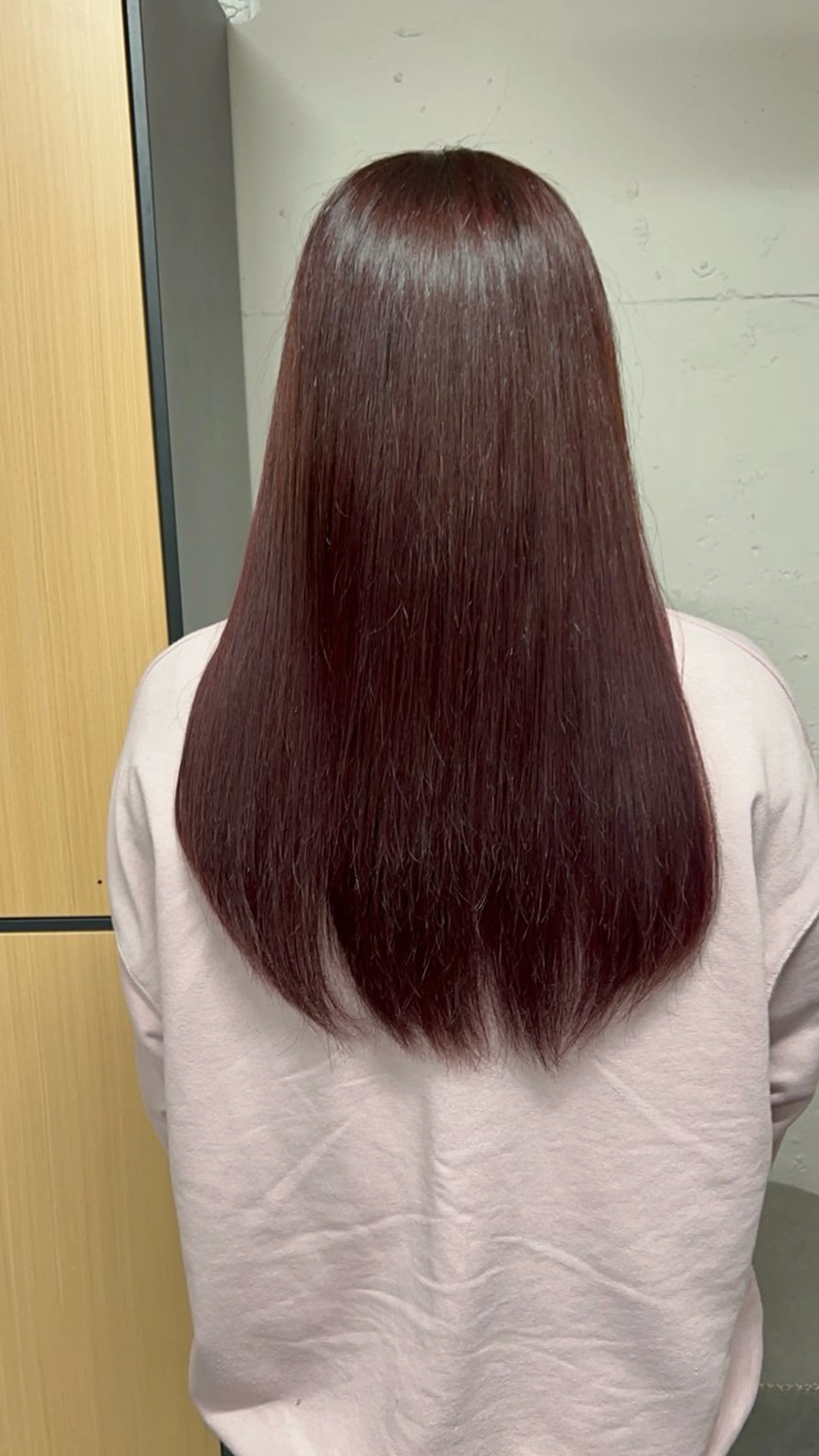 ロング カラー ブラウンカラー ピンクカラー ピンクブラウン カット ヘアカラー 🎀tokute ナオ🧸のヘアスタイル