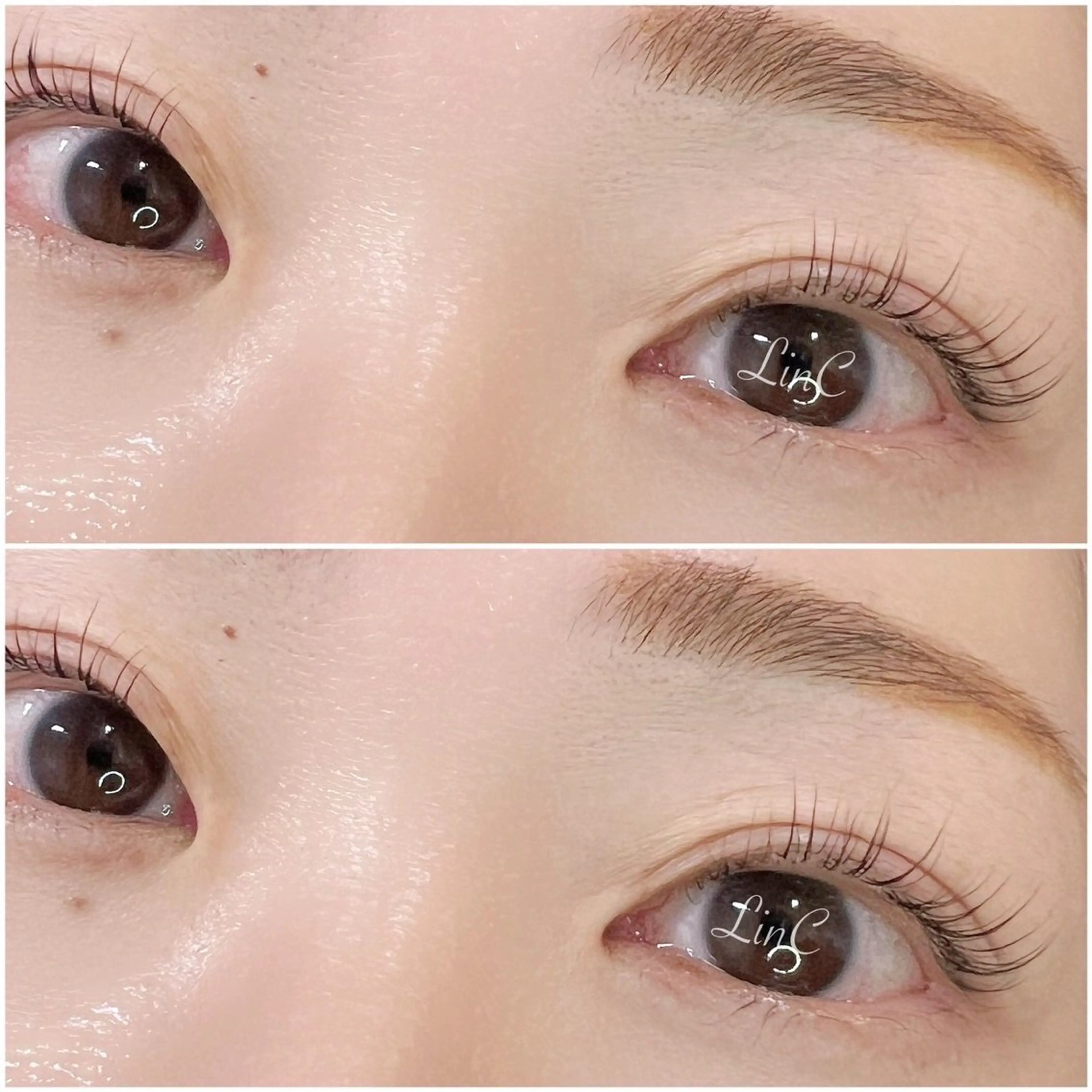 💗まつげパーマ+アイブロウワックス🫶の写真