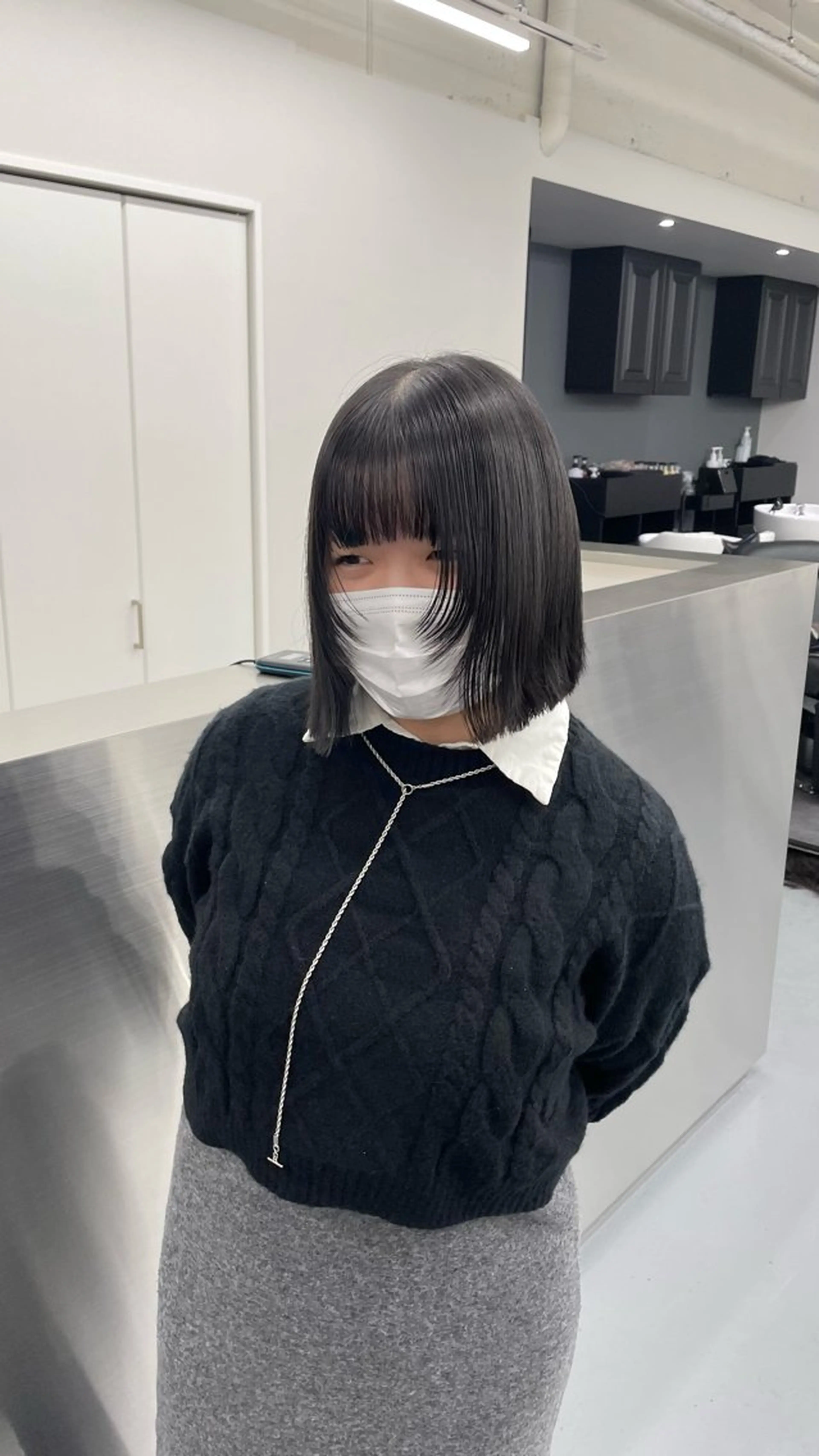 ミディアム カット ㅤㅤㅤㅤㅤㅤㅤ nagomiのヘアスタイル