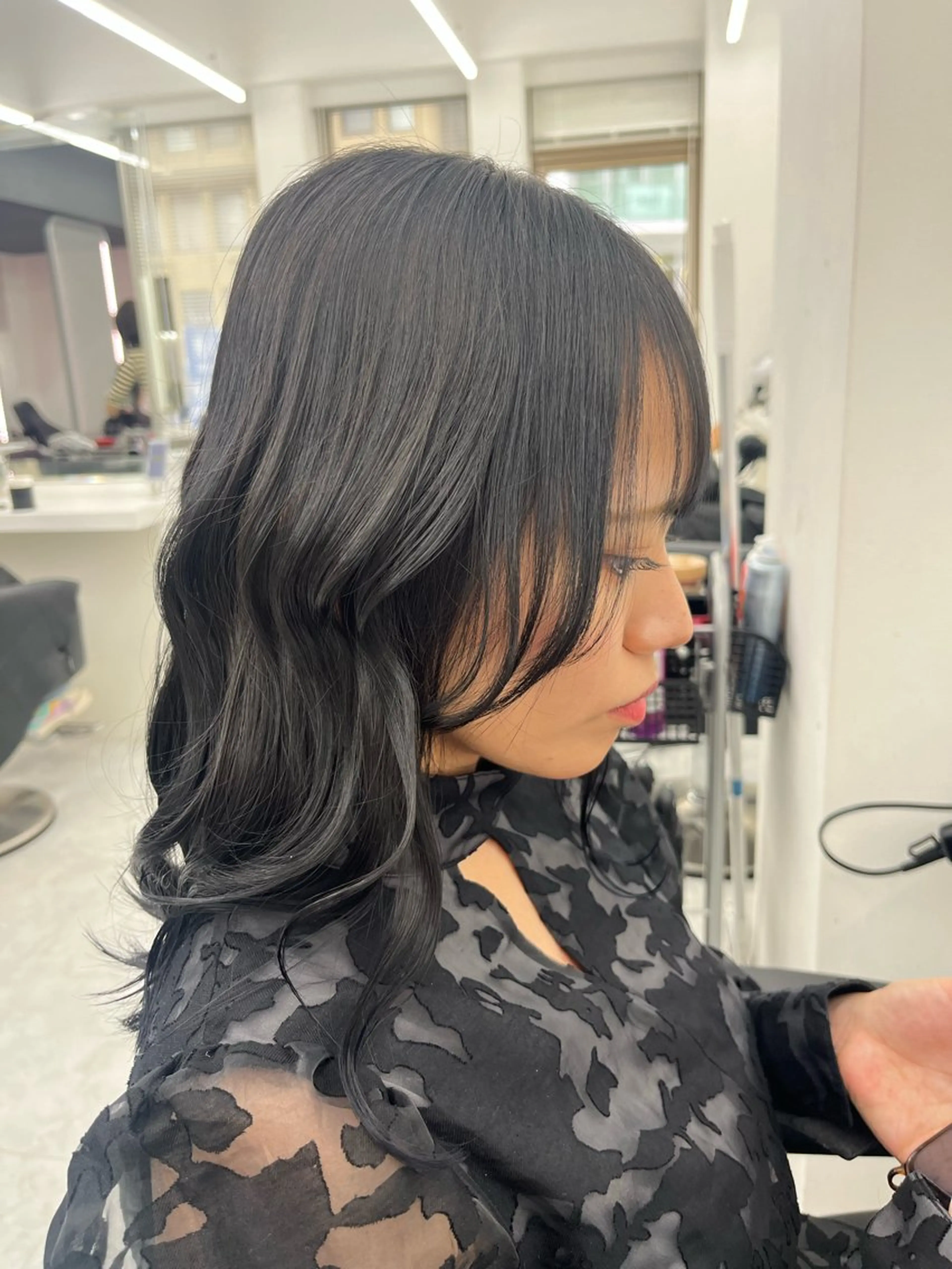 セミロング カラー カット ヘアカラー トリートメント 💖トレンド秋冬 カラー💖FUTAのヘアスタイル