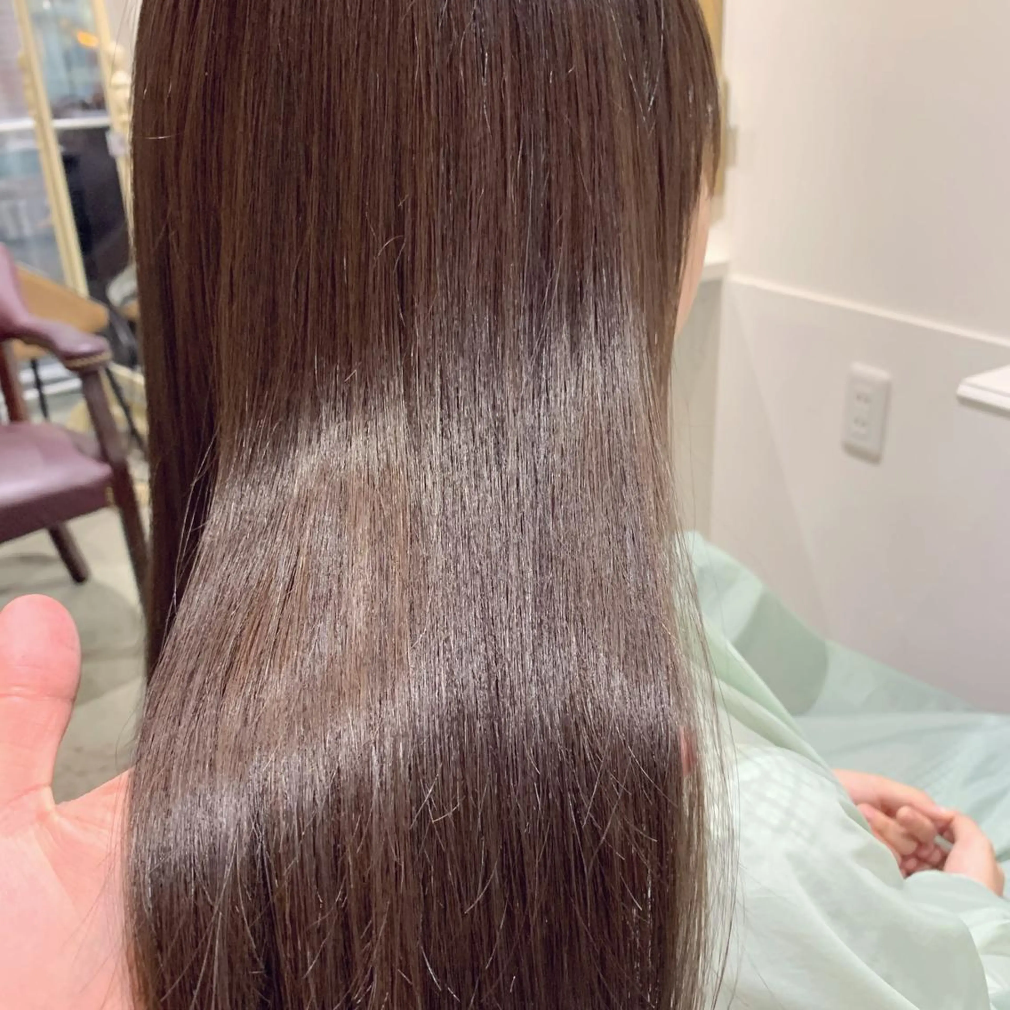 セミロング カラー ヘアカラー 【髪質改善美容師】 KAITOのヘアスタイル