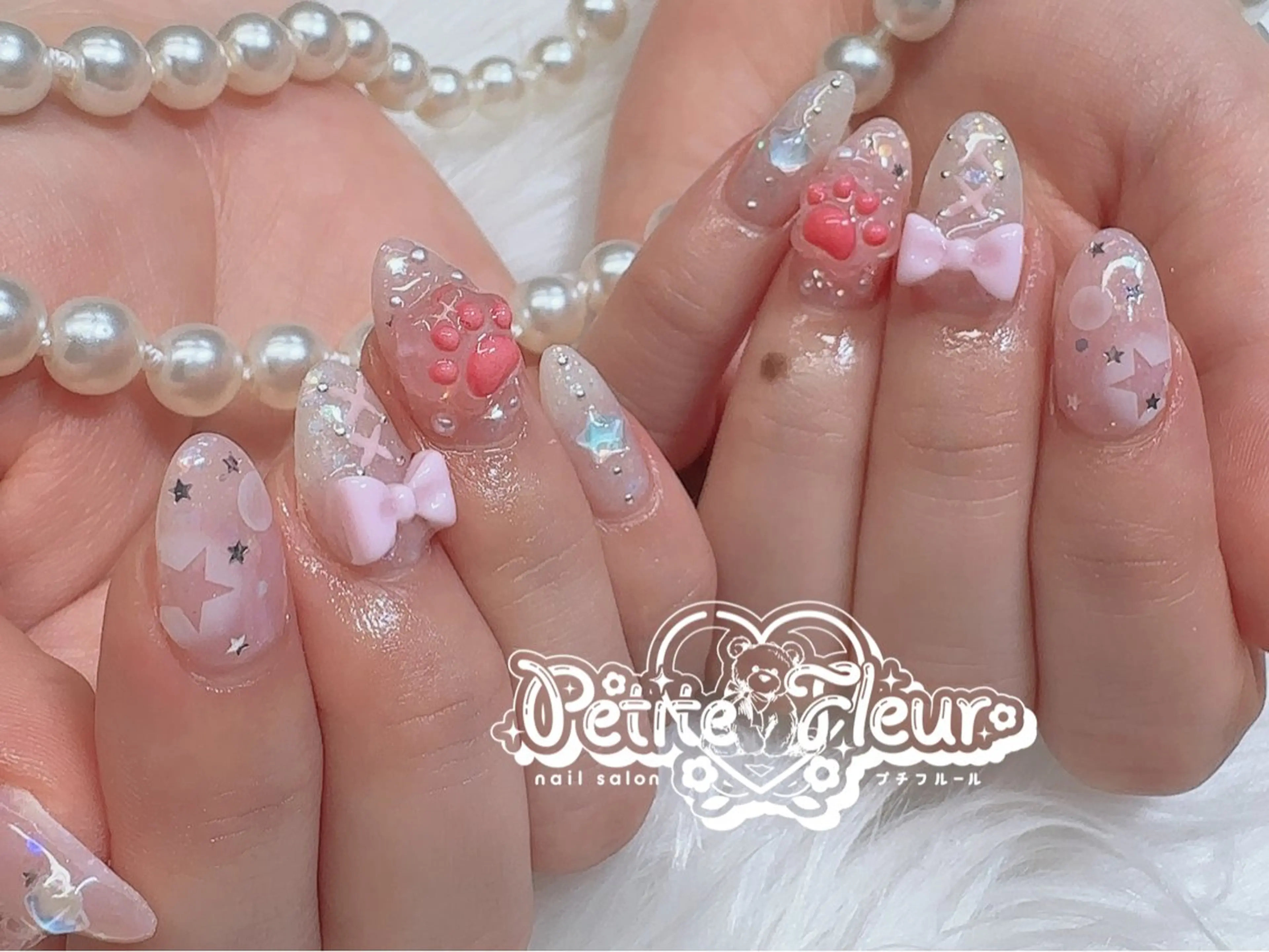 ネイル ハンドネイル ❁⃘*。Petite fleur❁⃘*りさのネイルデザイン