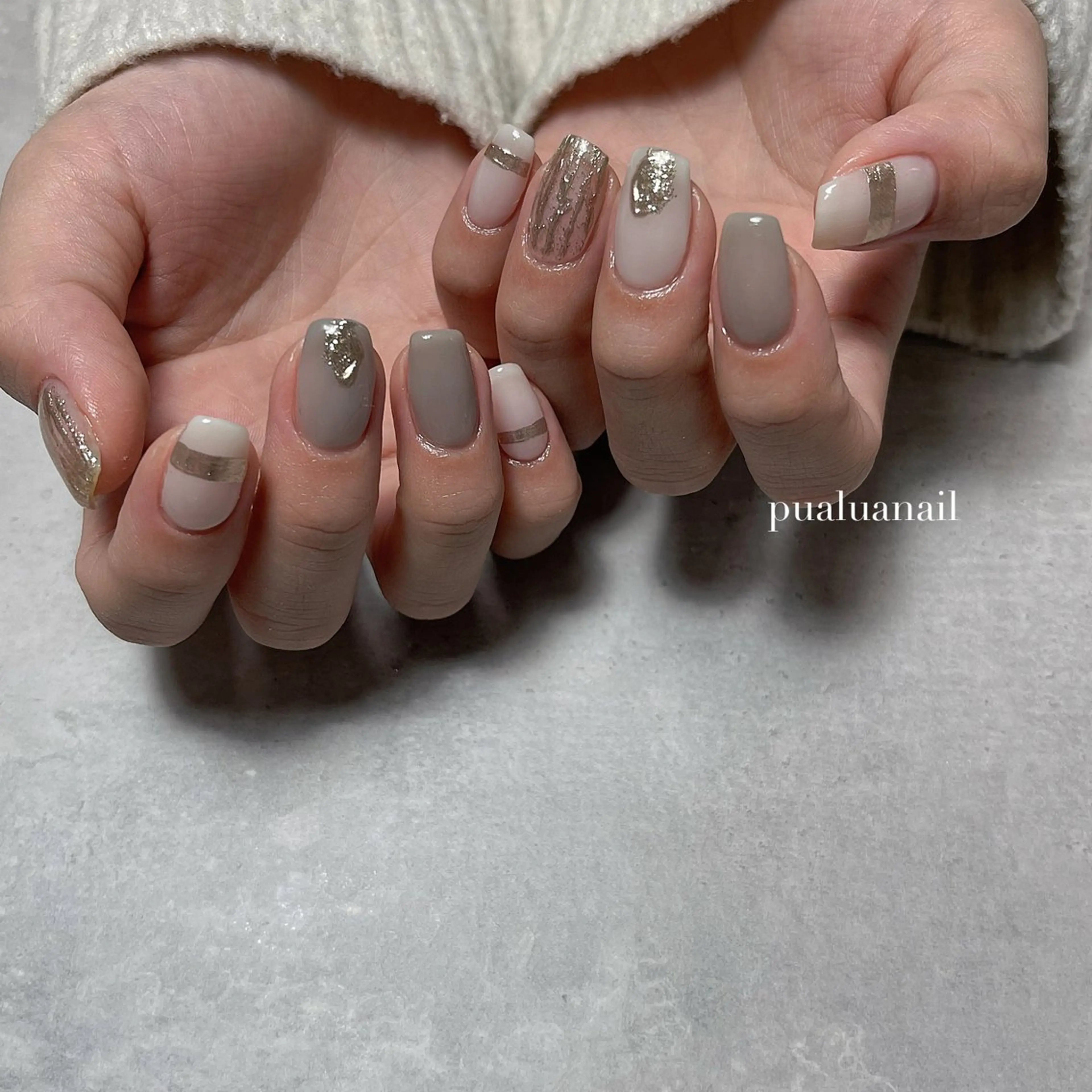 ネイル ハンドネイル pualua miharuのネイルデザイン