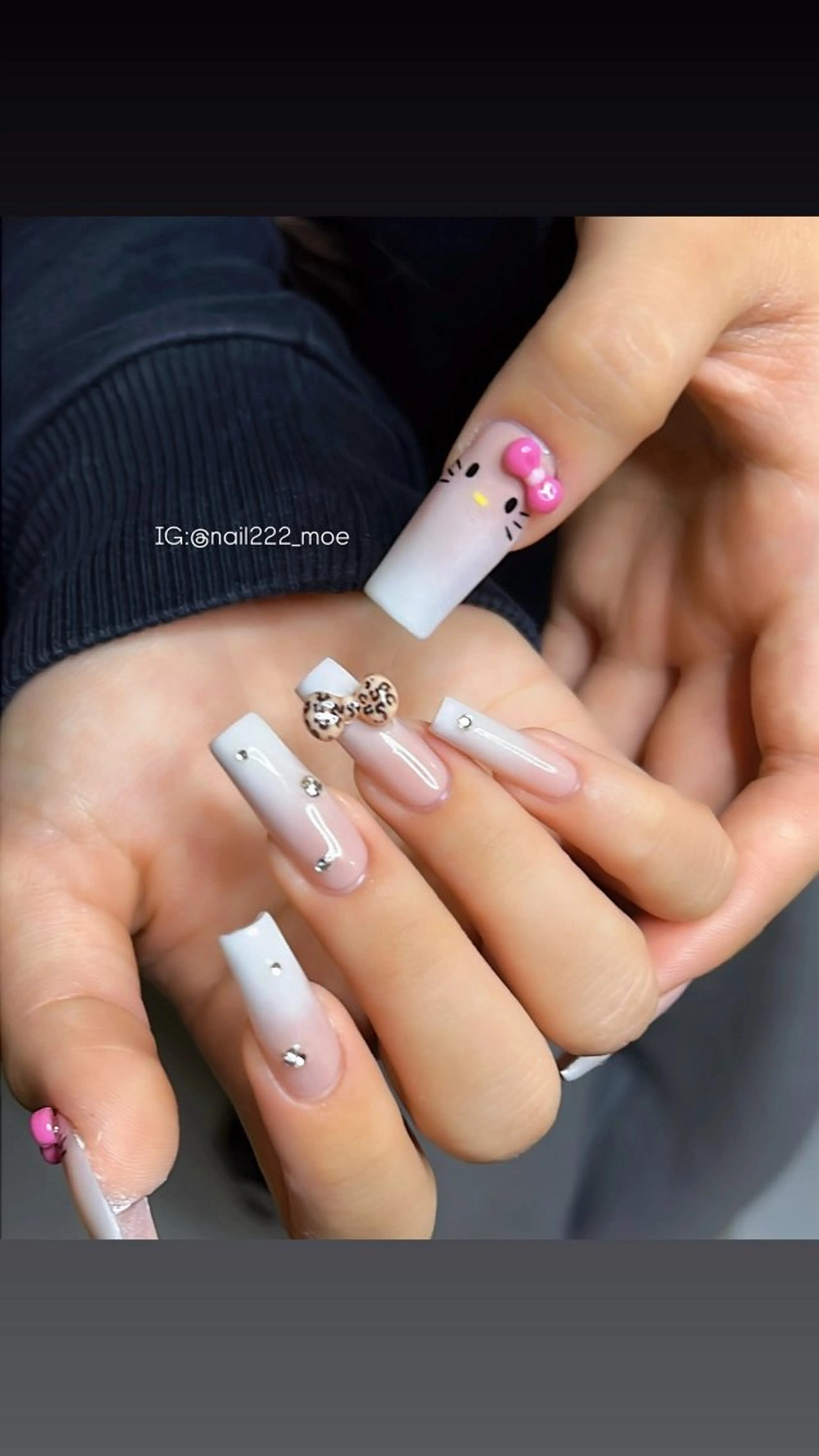 ネイル ハンドネイル ⟡.*222⋰˚☆ MöEのネイルデザイン
