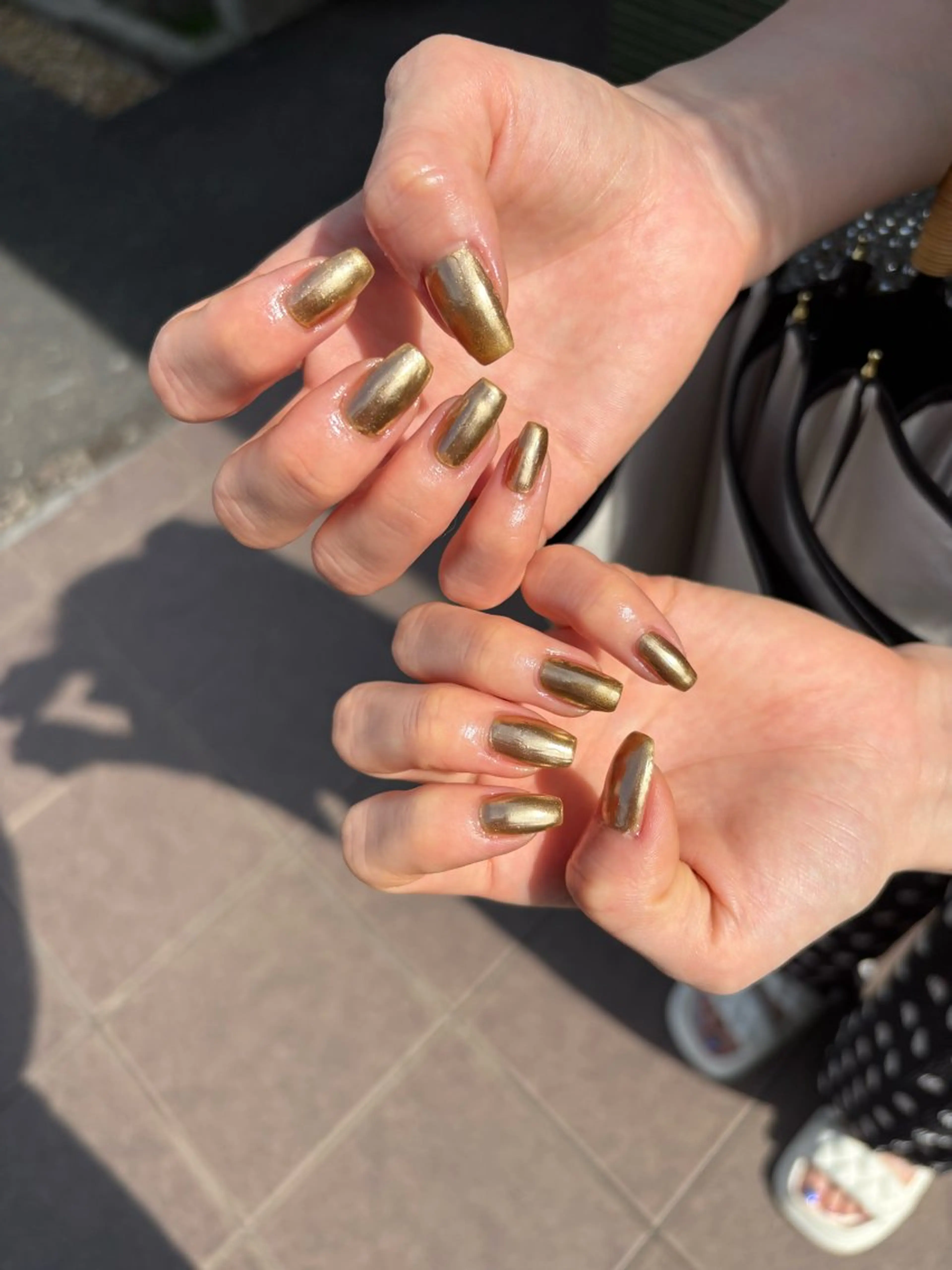 ネイル ミラーネイル ワンカラーネイル ハンドネイル kupu所属・ネイルサロン kupuのネイルデザイン