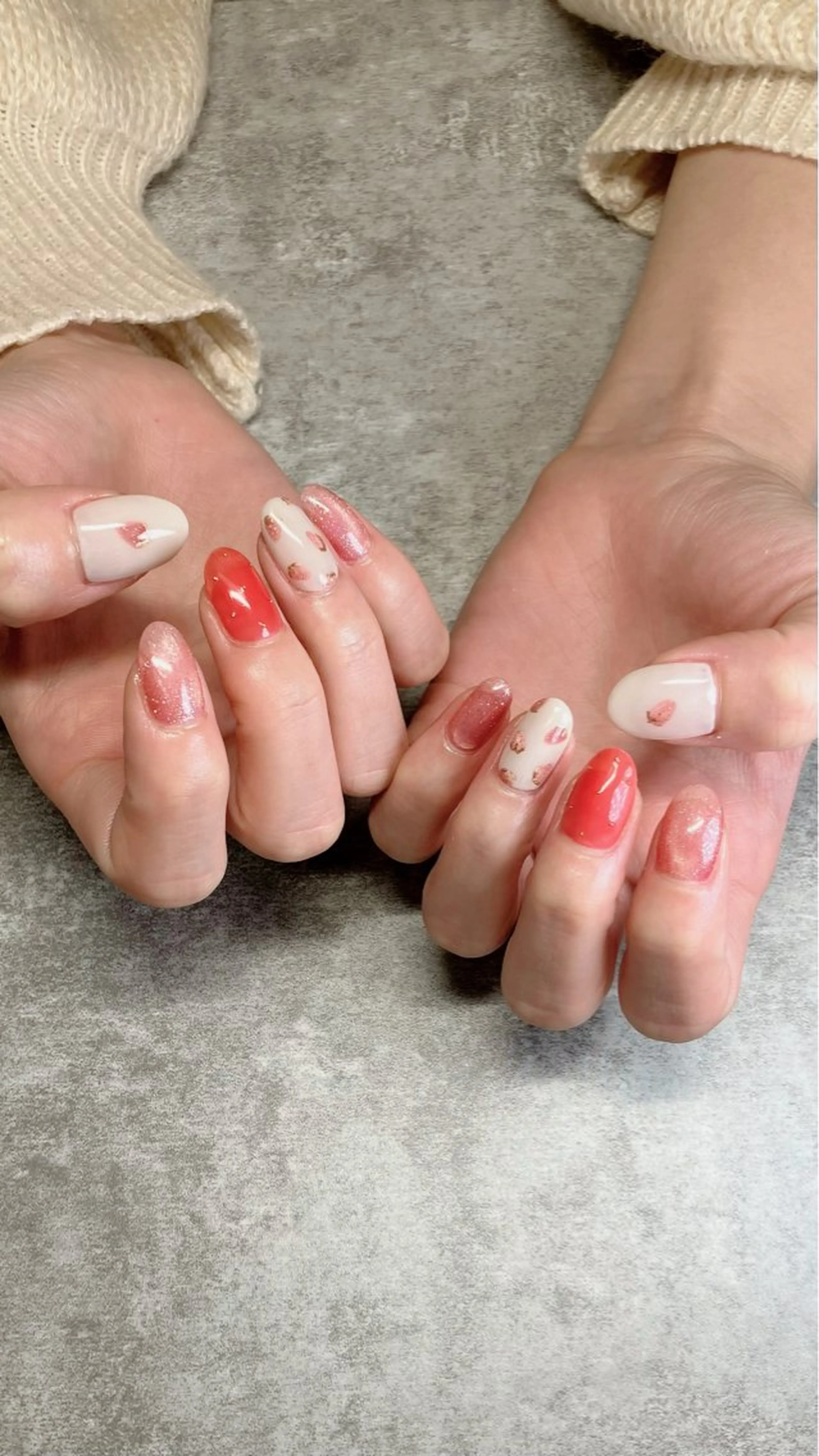 ネイル ハンドネイル ハンドケア haleyume所属・shino🌟 痛ネイルのネイルデザイン