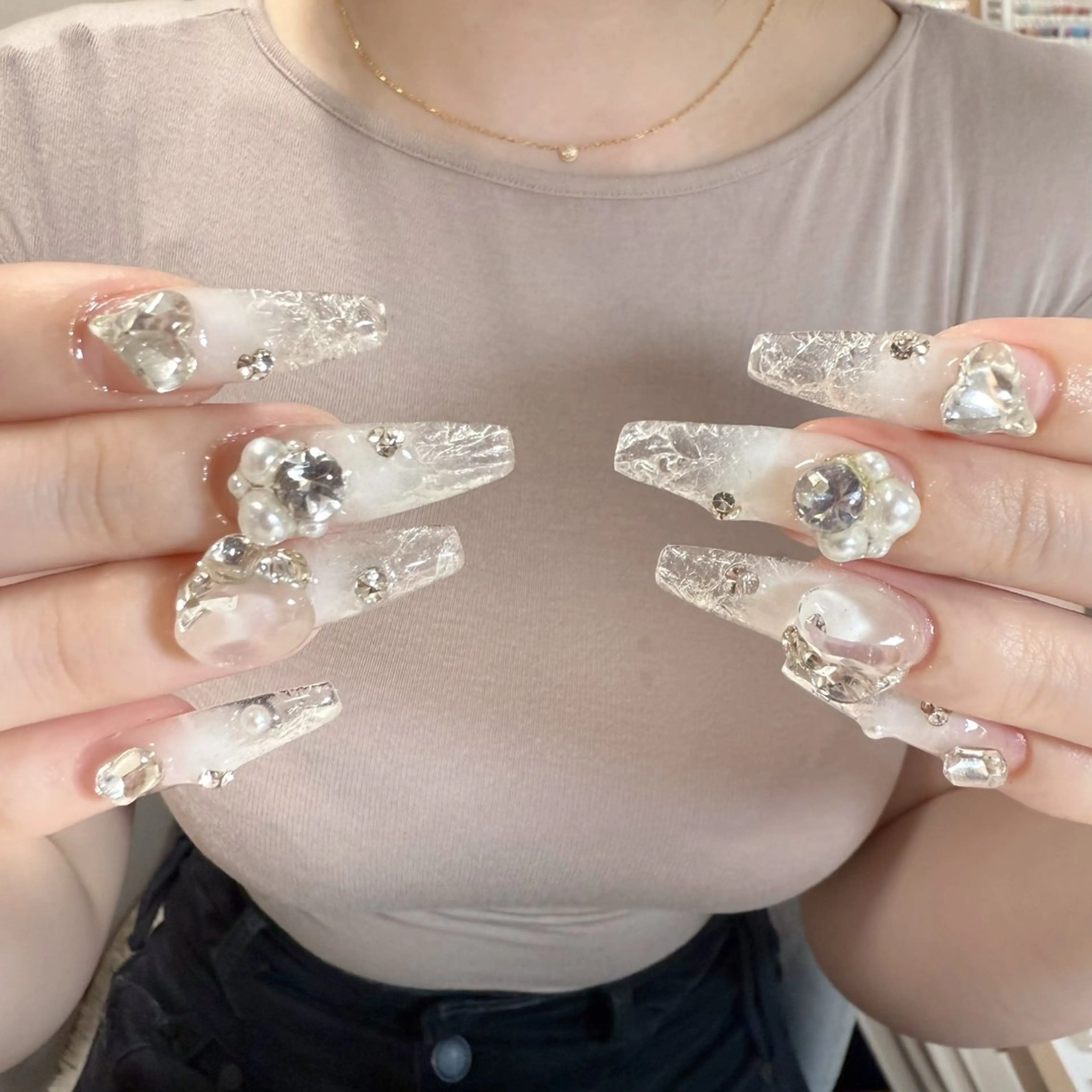 ネイル ハンドネイル 🍄Lemode 韓国風ネイル🍄のネイルデザイン