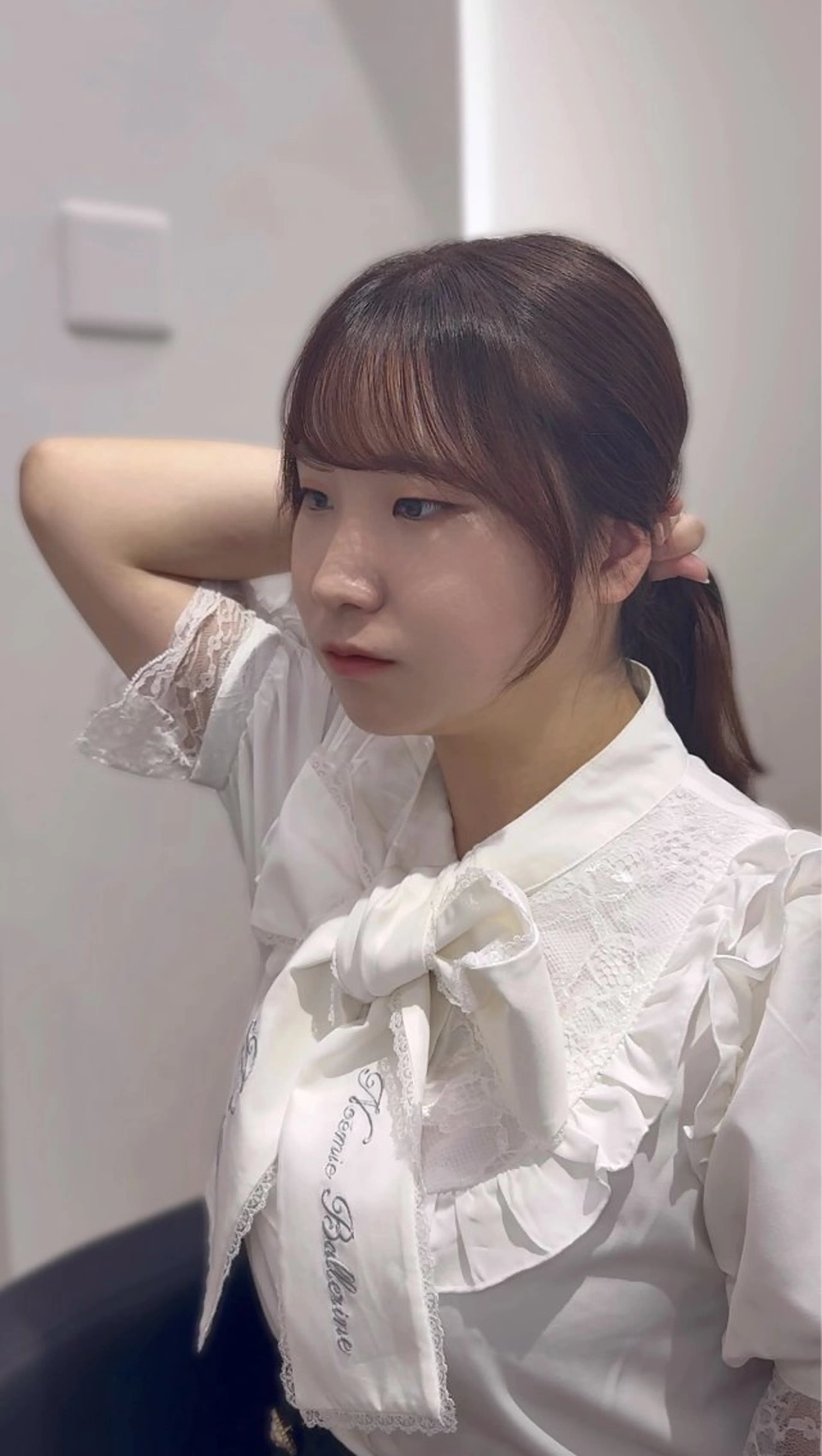 セミロング カット ヘアカラー トリートメント YUZU🎀顔まわり ×レイヤーカットのヘアスタイル