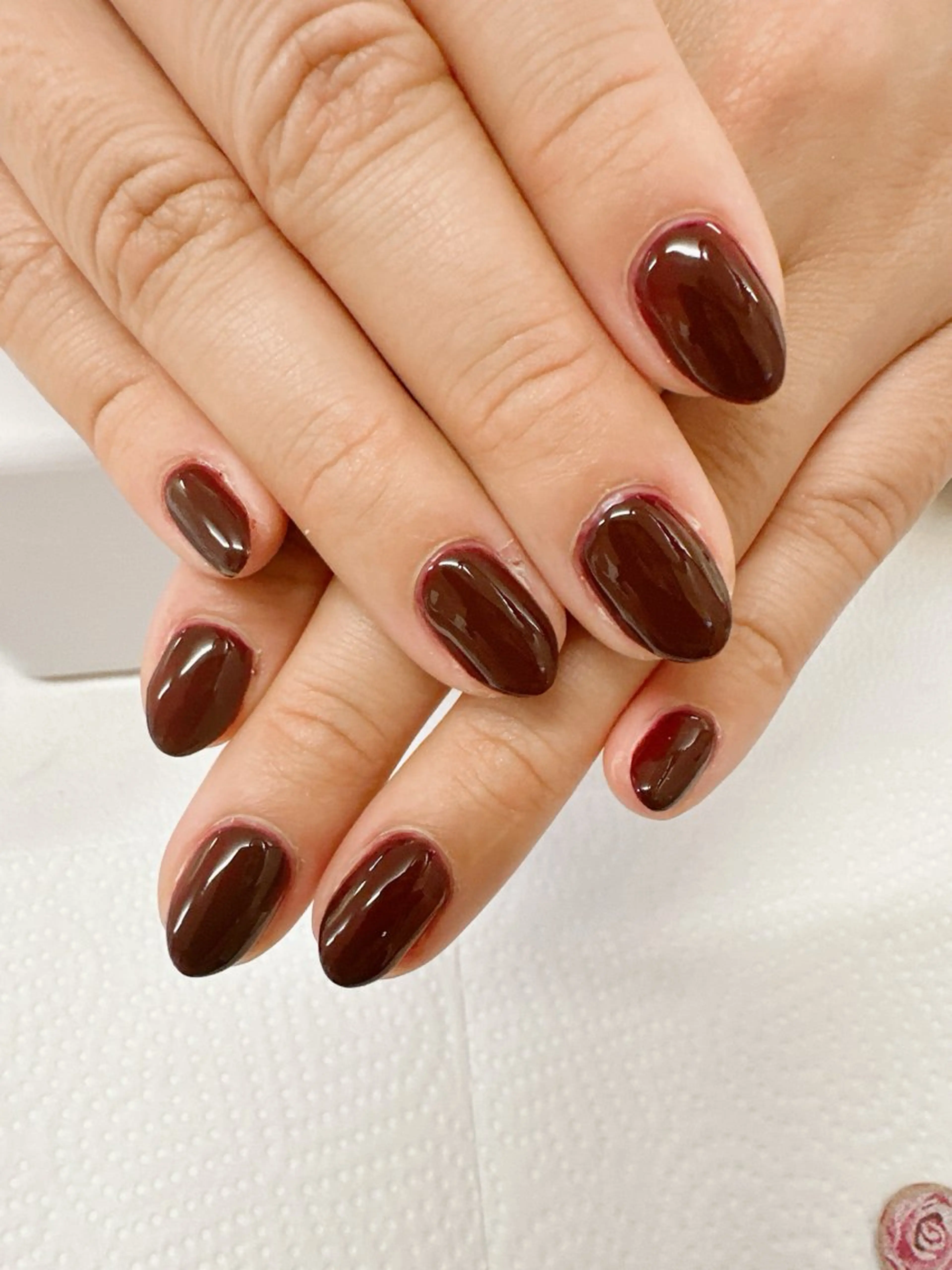 ネイル 赤色 サロンド ジュリエットのネイルデザイン