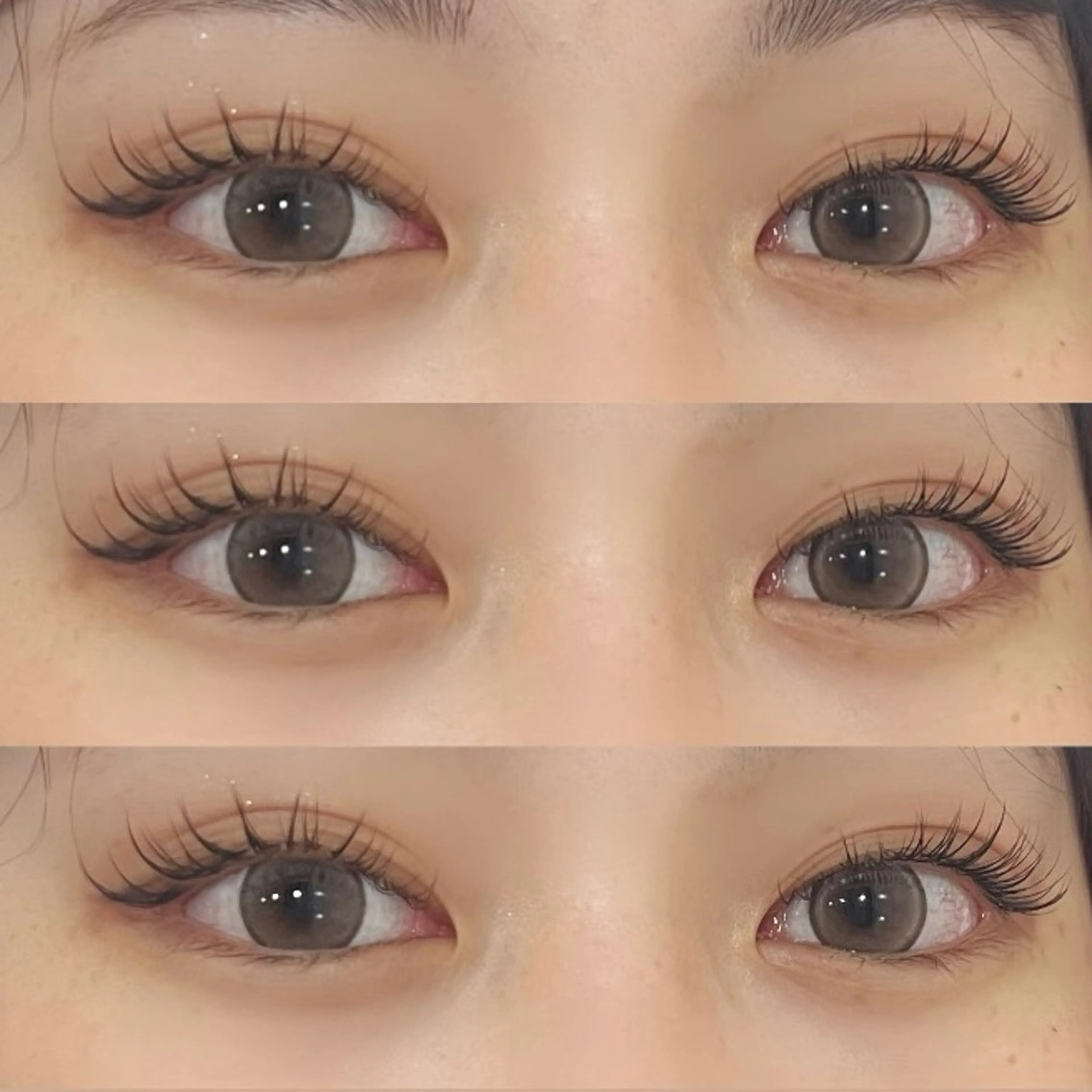 マツエク・マツパ 韓国風顔まわり/ベー ジュ/マツエク♡美咲のヘアスタイル