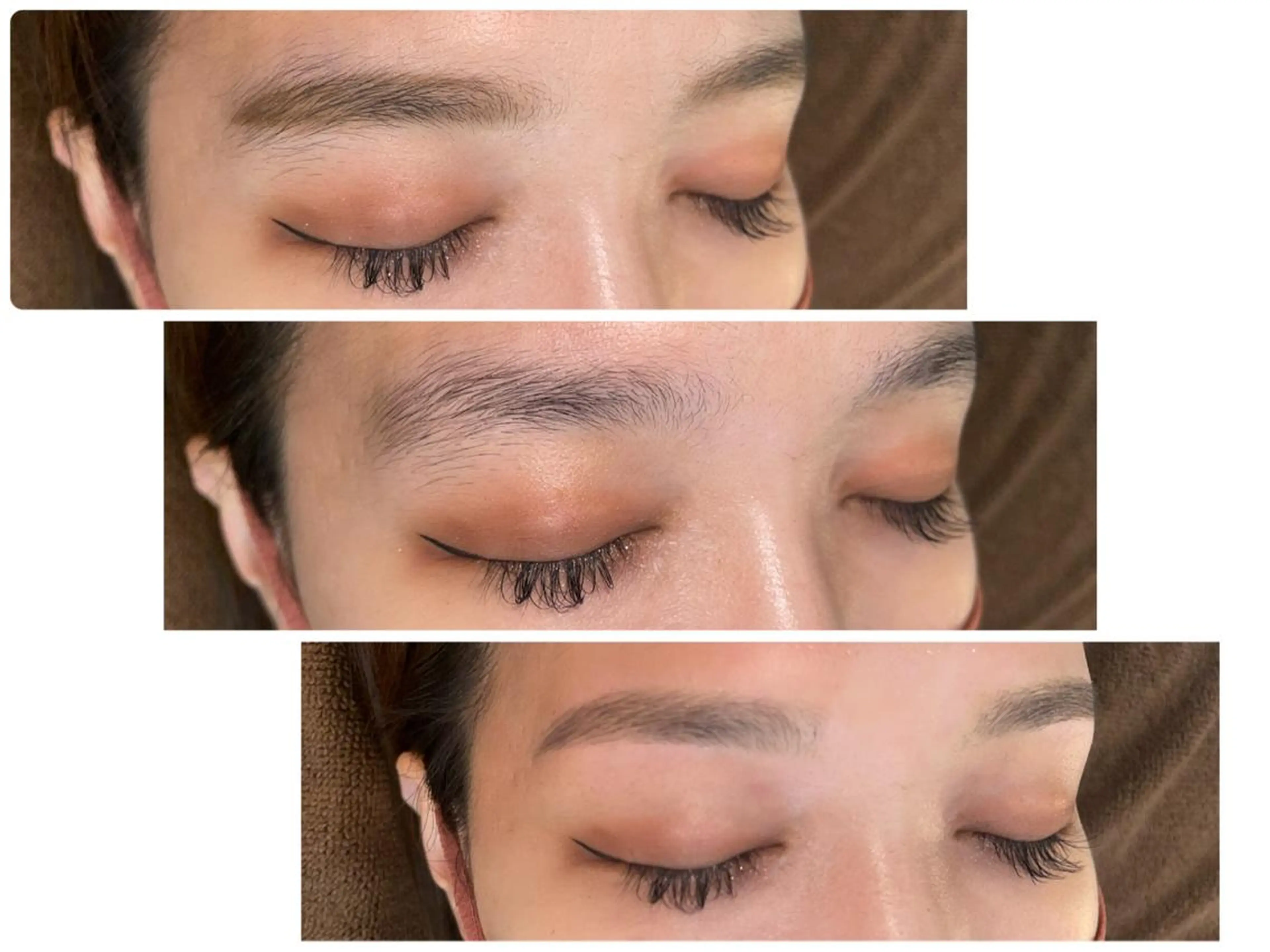 ハリウッドブロウリフトの写真