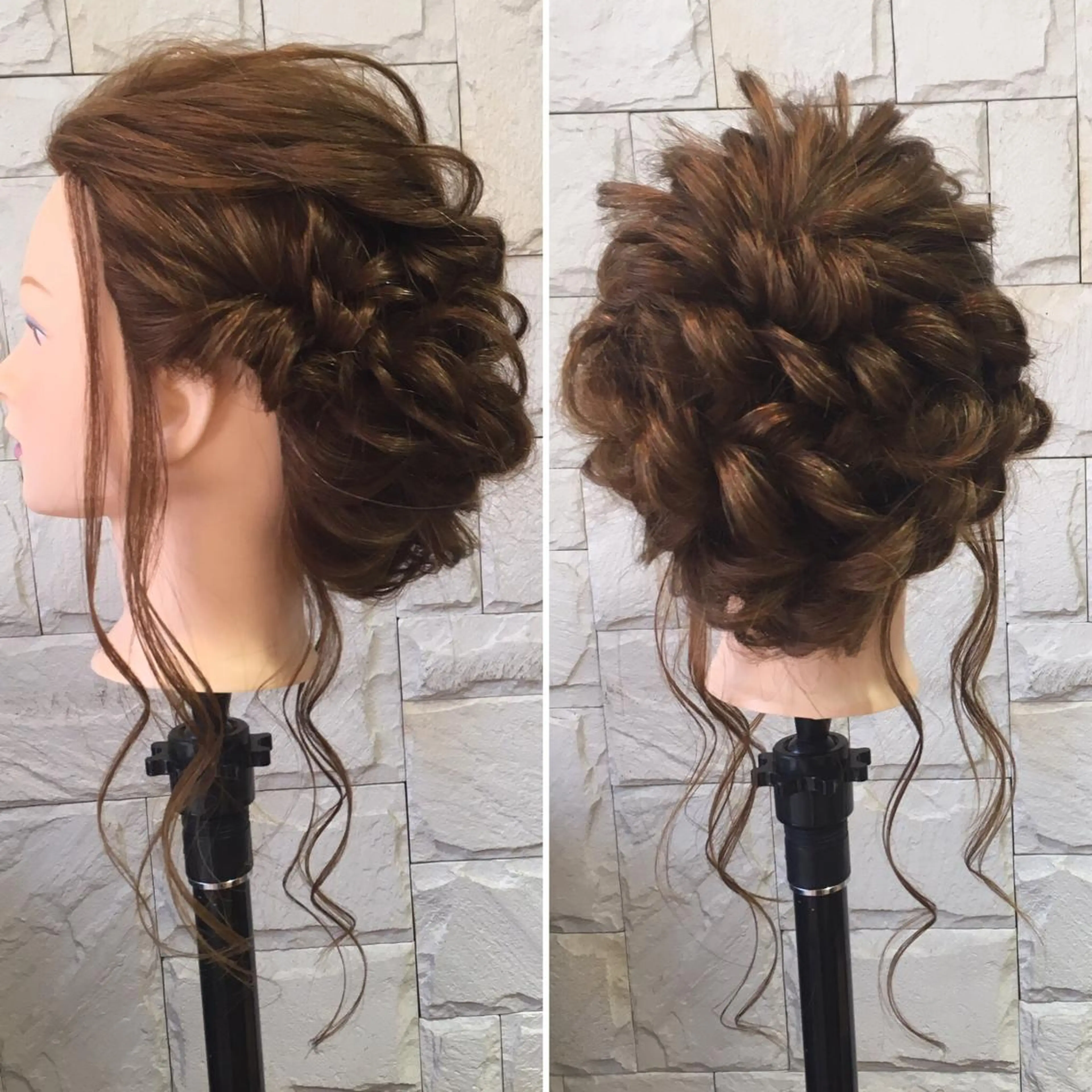 セミロング ヘアアレンジ ✨🌿大人可愛い愛さ れhair🌿✨松本のヘアスタイル