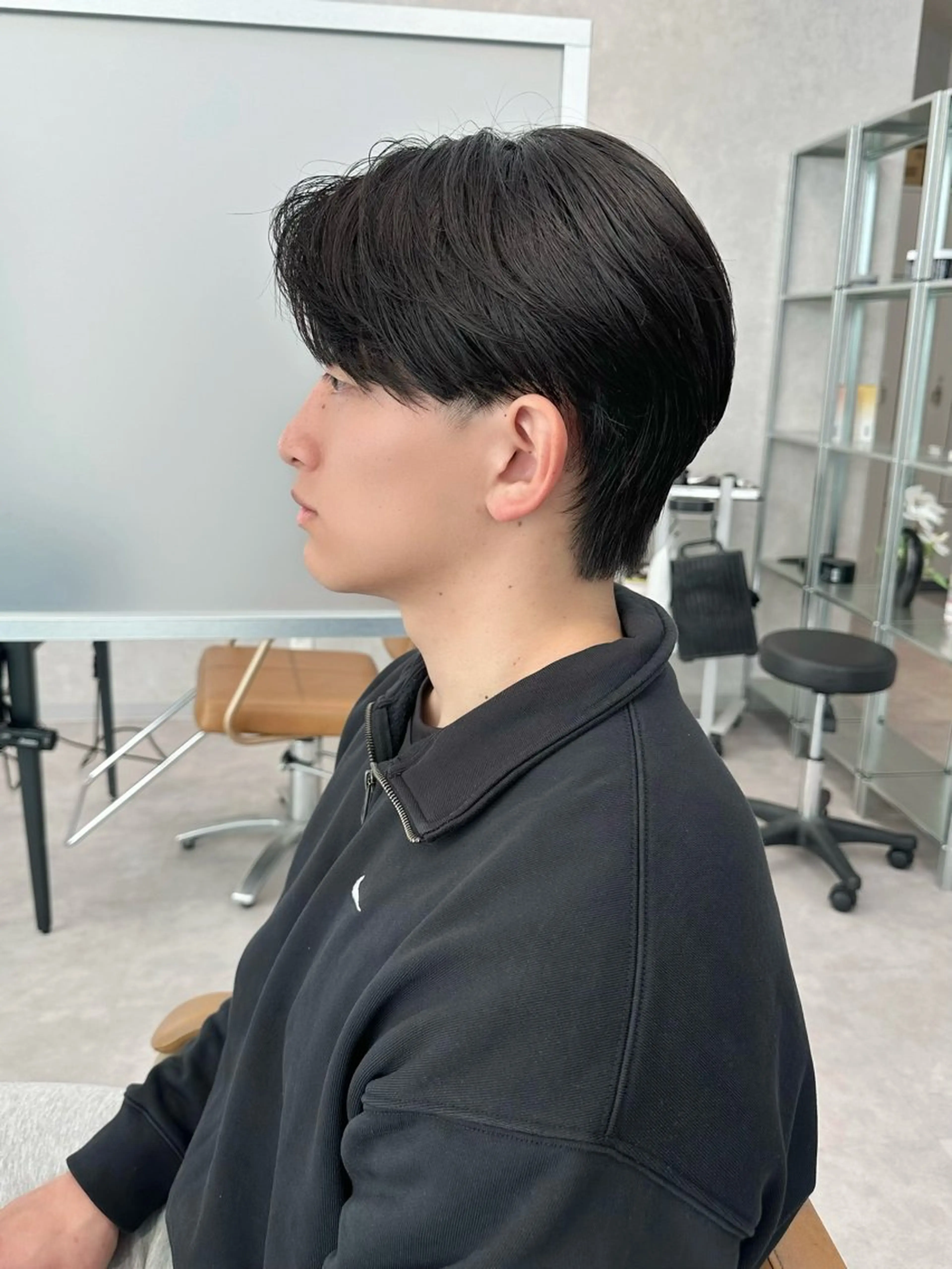 ショート メンズ 縮毛矯正 カノン/メンズカット /ダウンパーマのヘアスタイル